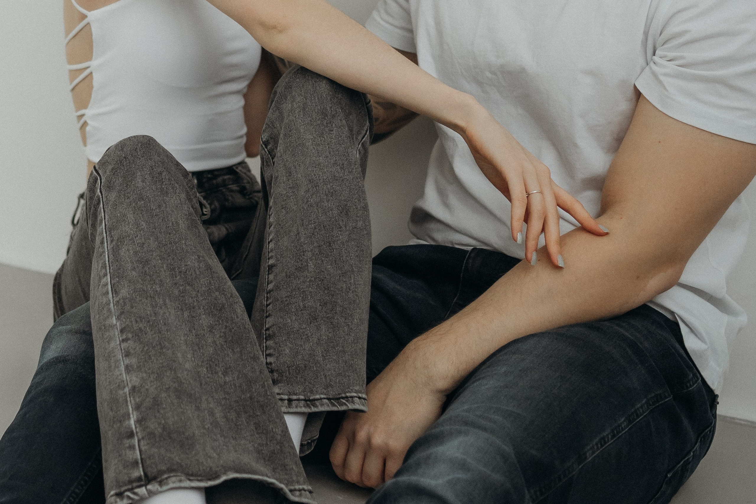 Парная фотосессия в студии в Архангельске. Портретный и свадебный фотограф в Архангельске Елизавета Стрекаловская