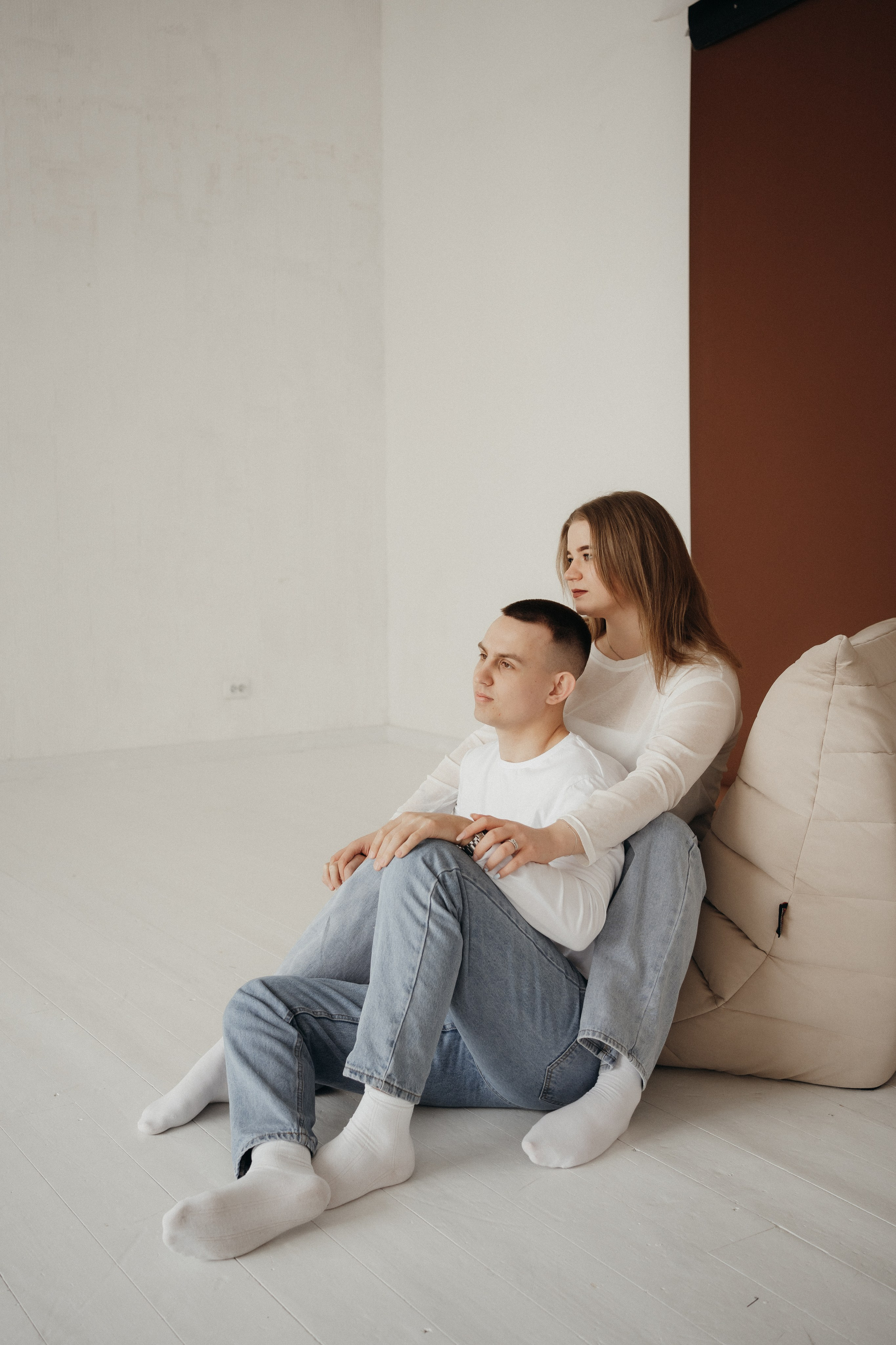 Парная фотосессия в студии в Архангельске. Портретный и свадебный фотограф в Архангельске Елизавета Стрекаловская