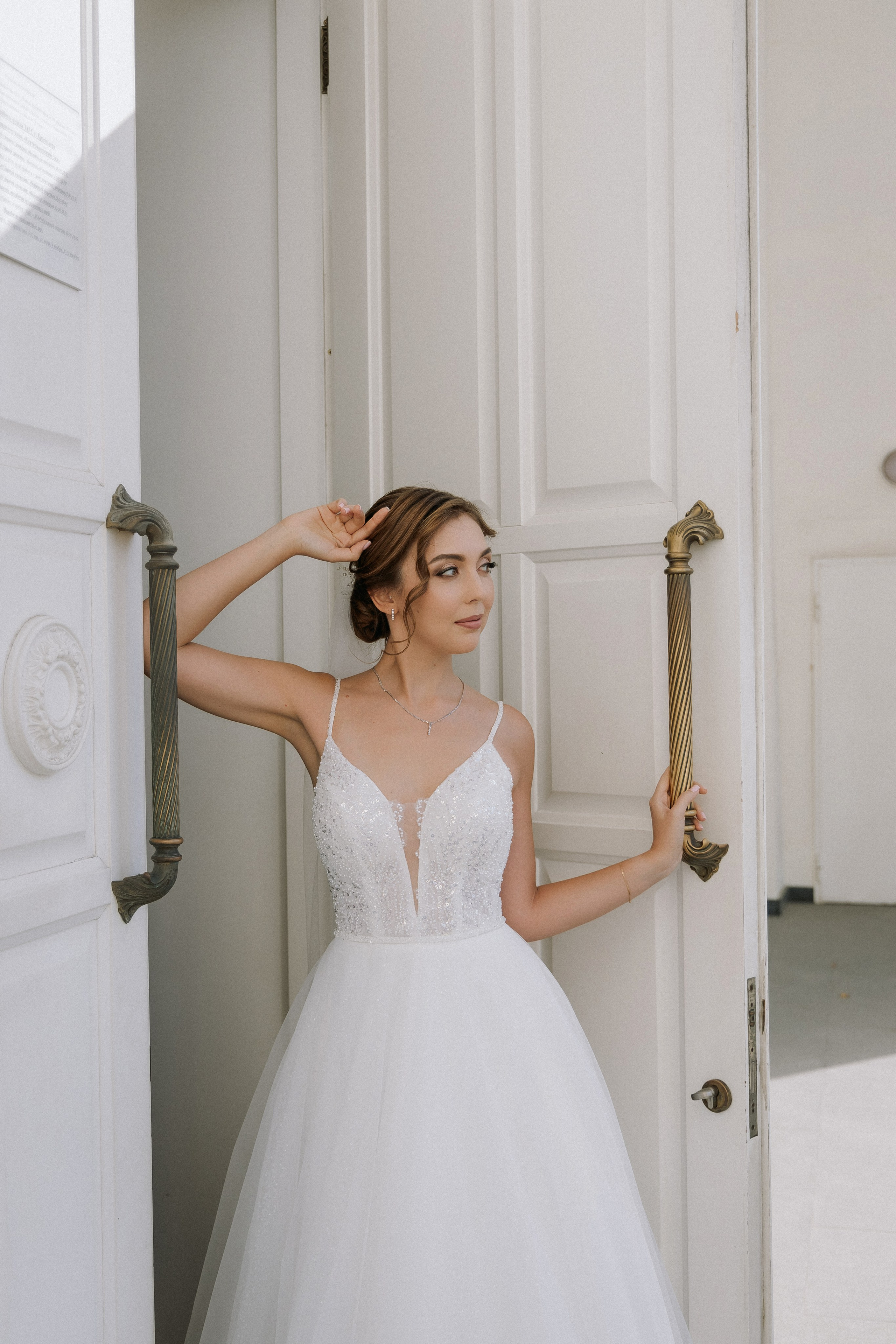 Свадебная прогулка Екатерины и Евгения. Свадебная фотография. Арина Рубах