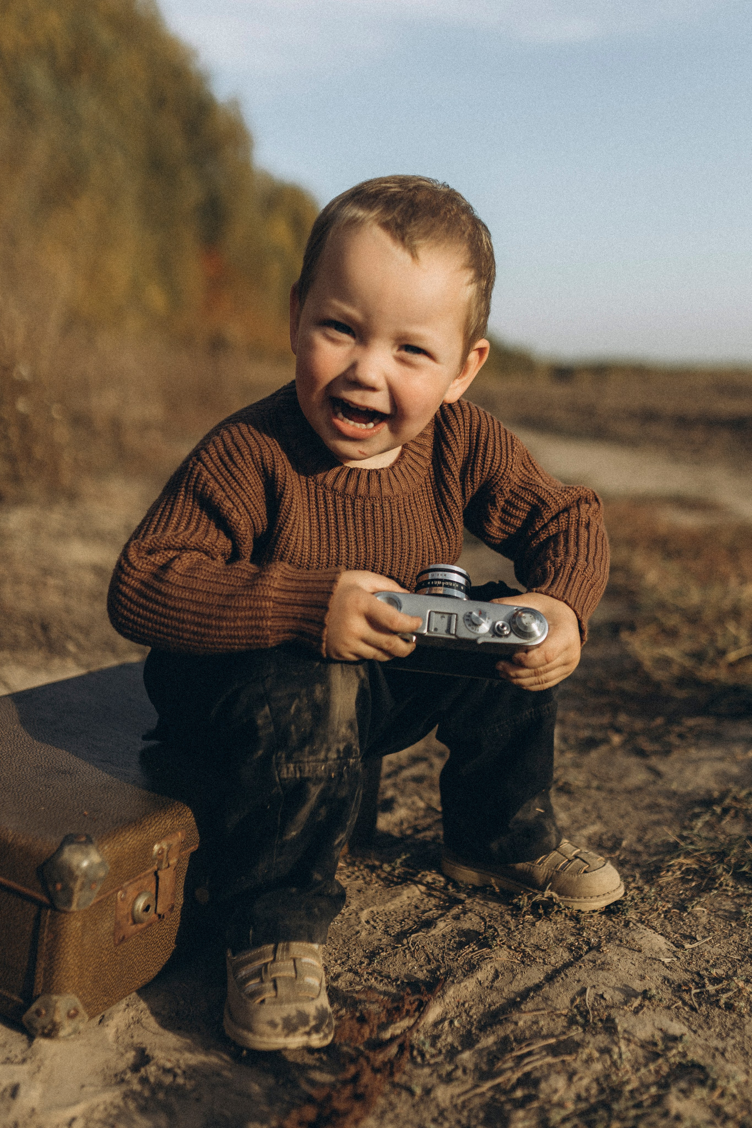 Осенняя прогулка для мамы и детей. Семейный и детский фотограф в Рязани Васюгова Мария