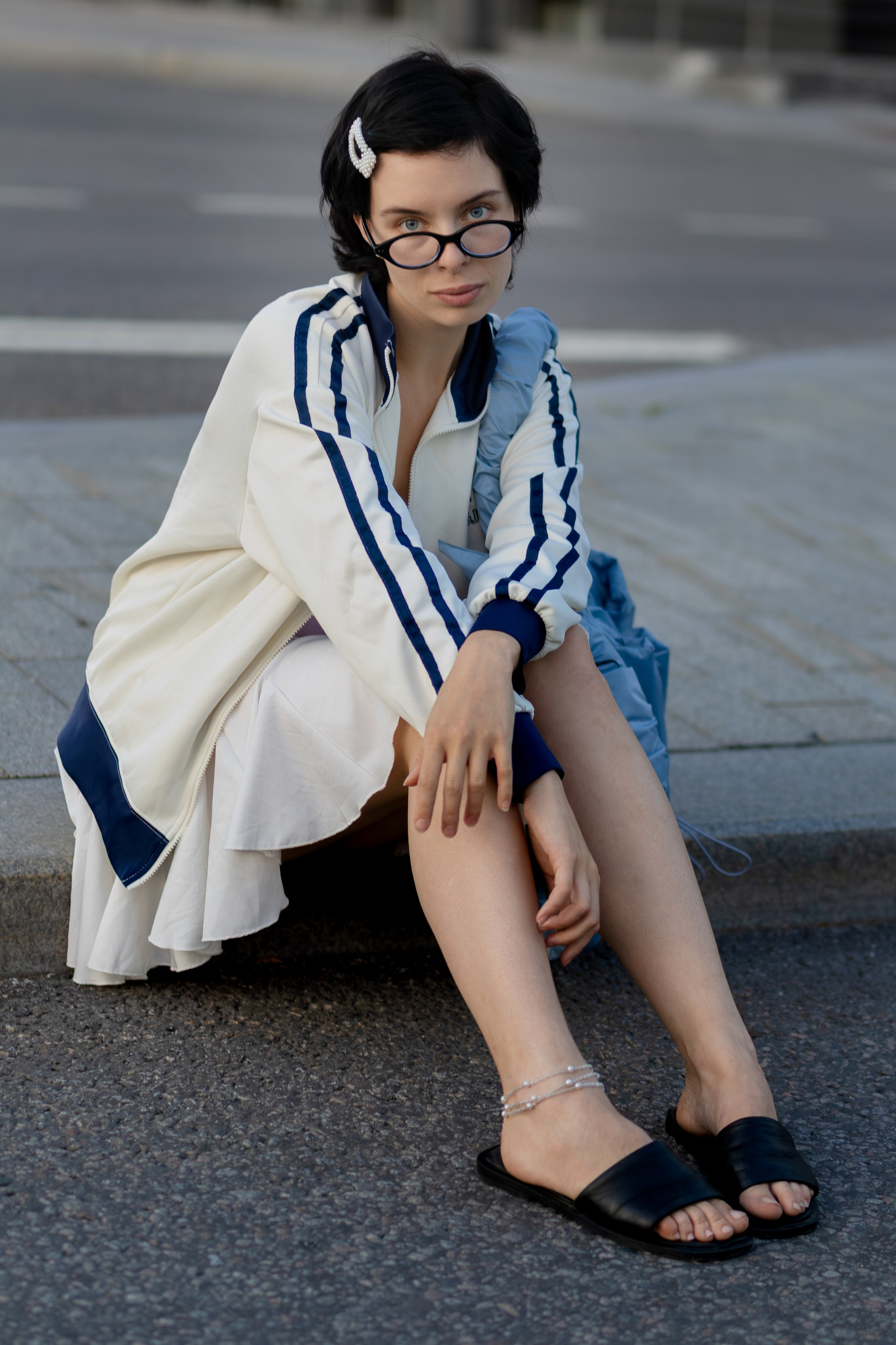 Лилуна фантазии в спортивках (не полная). Портретный фотограф из Москвы. Павел Попов