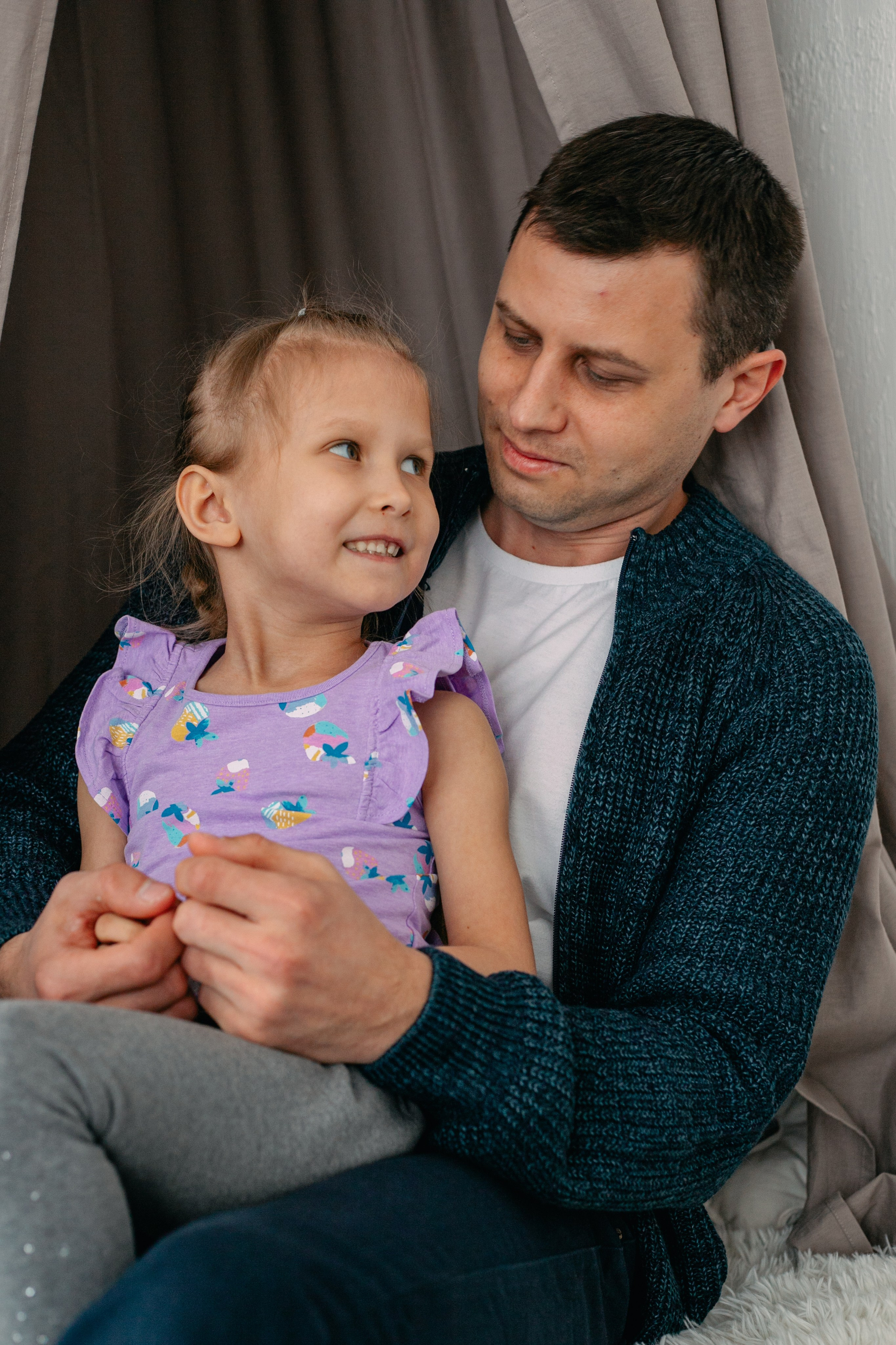 Папа и дочь. Фотограф в Хабаровске Валерия Егошина