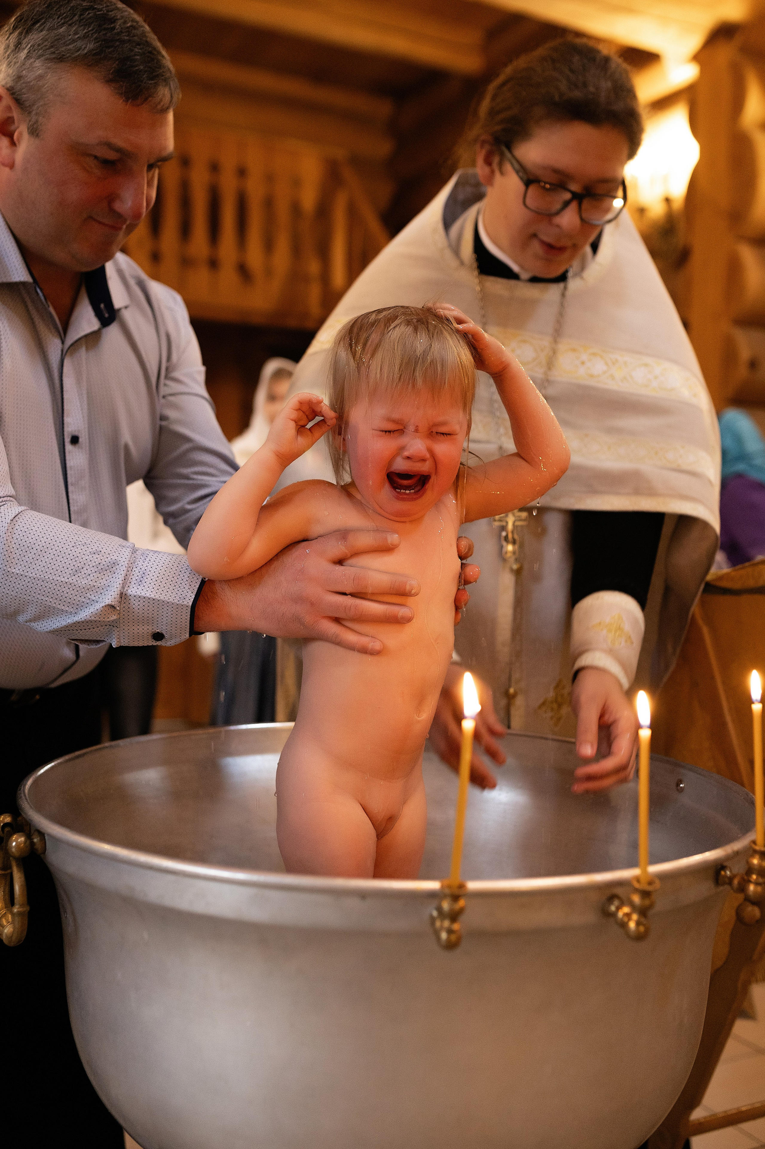 Таинство Крещения Ксении. Фотограф в Железнодорожном и Балашихе