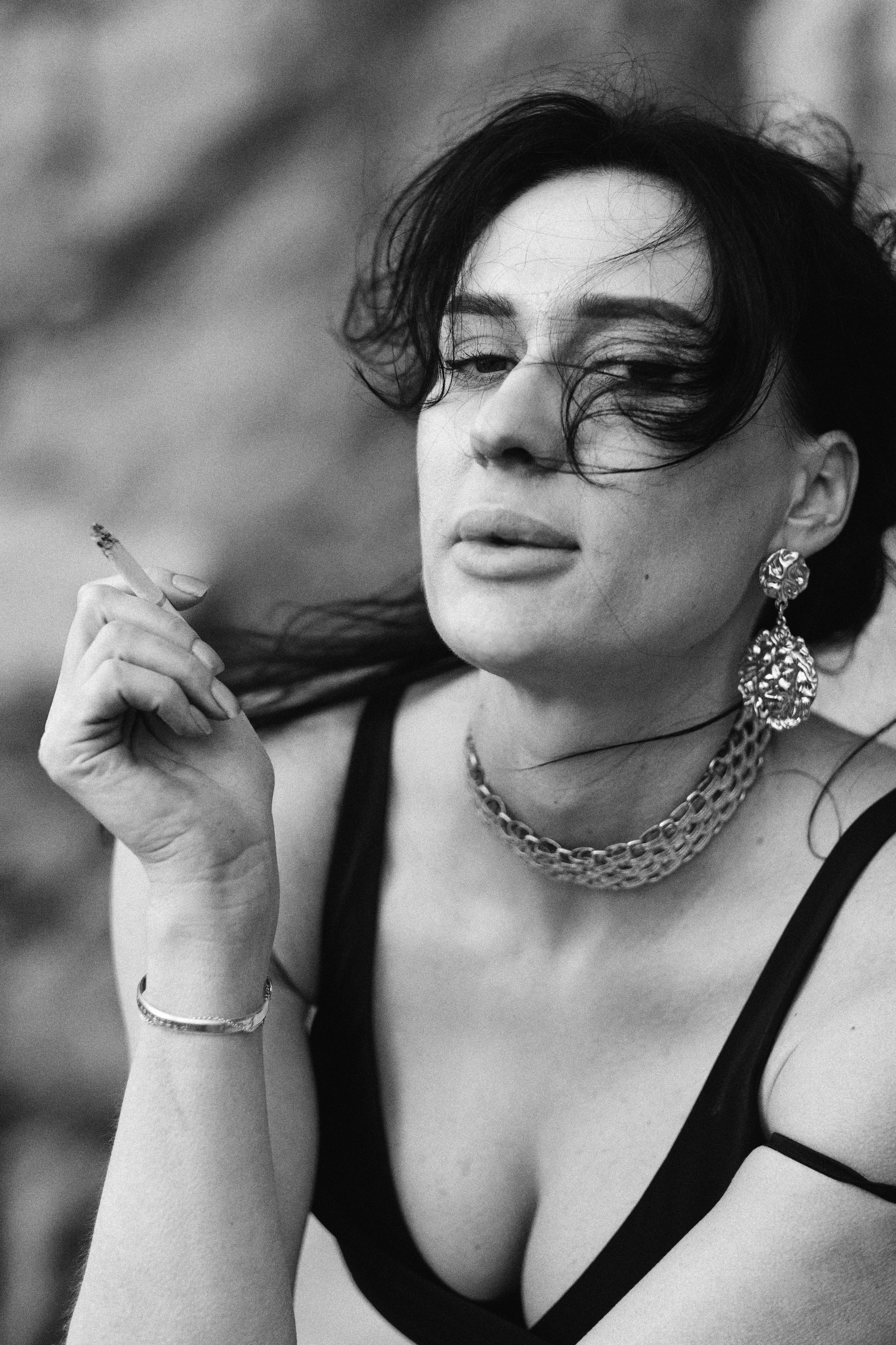 Sex after Cigarettes. Gerasko Aleks — Портрет, кричащий тишиной