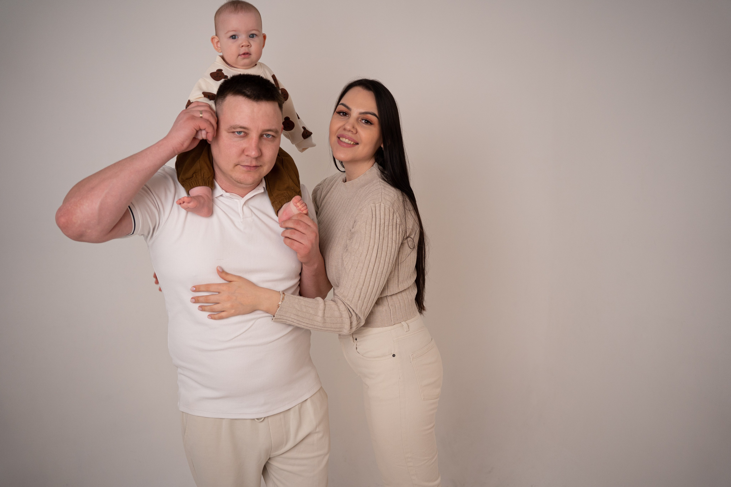 Семейная съемка в студии