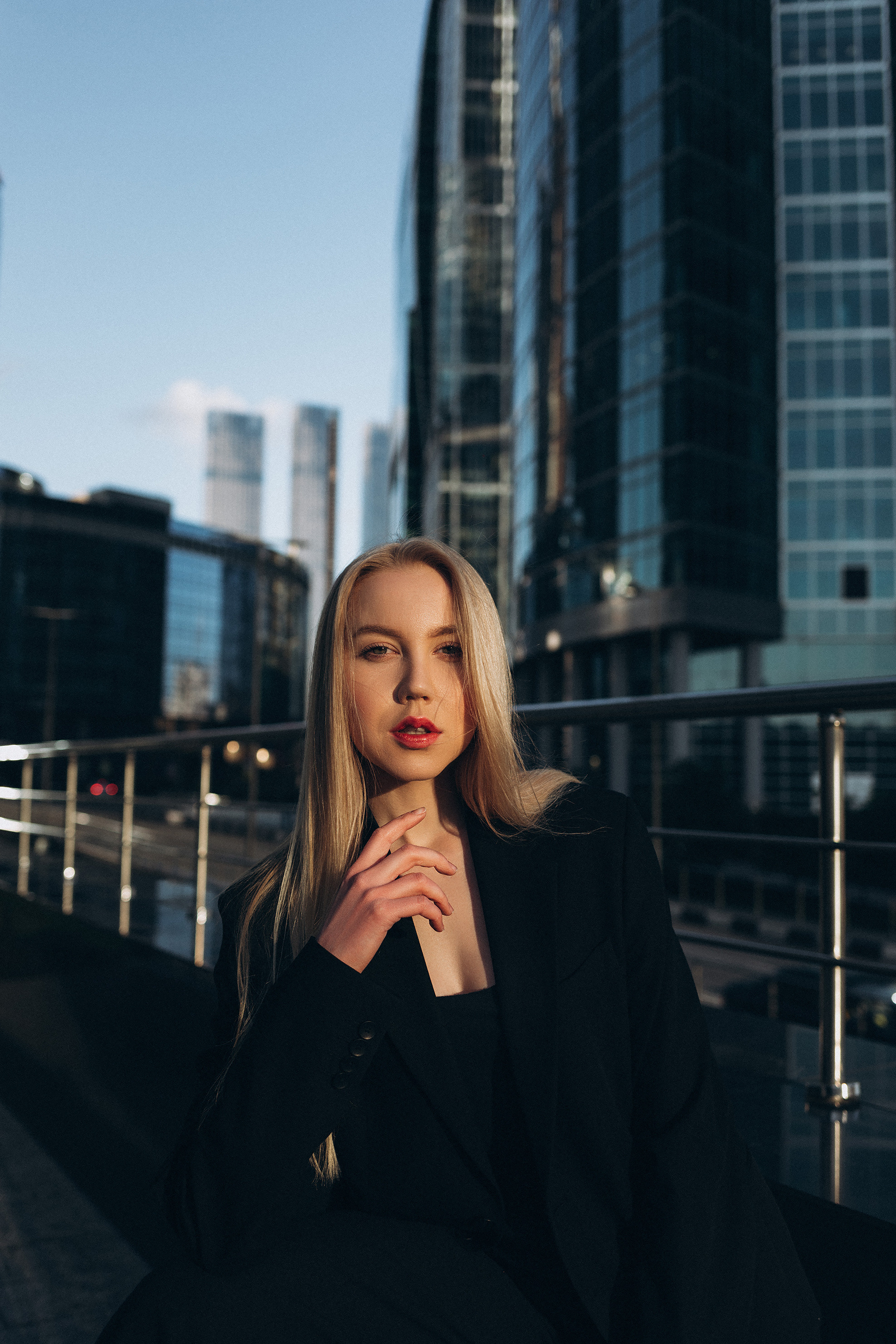 Марина. Прогулка в окрестностях Москва сити. Женский портретный фотограф в Москве Елена Разина