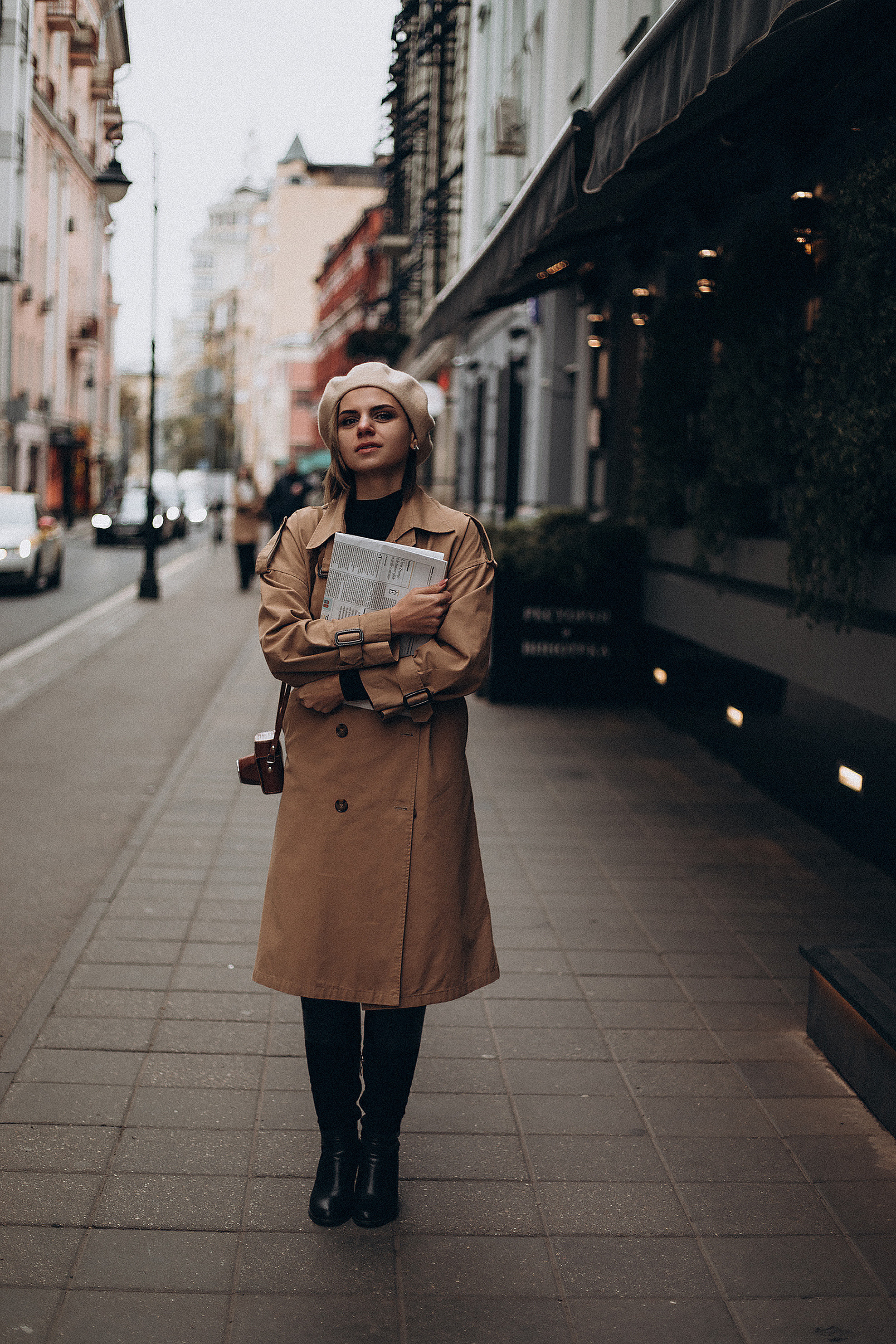 Татьяна. Прогулка на Патриках. Женский портретный фотограф в Москве Елена Разина