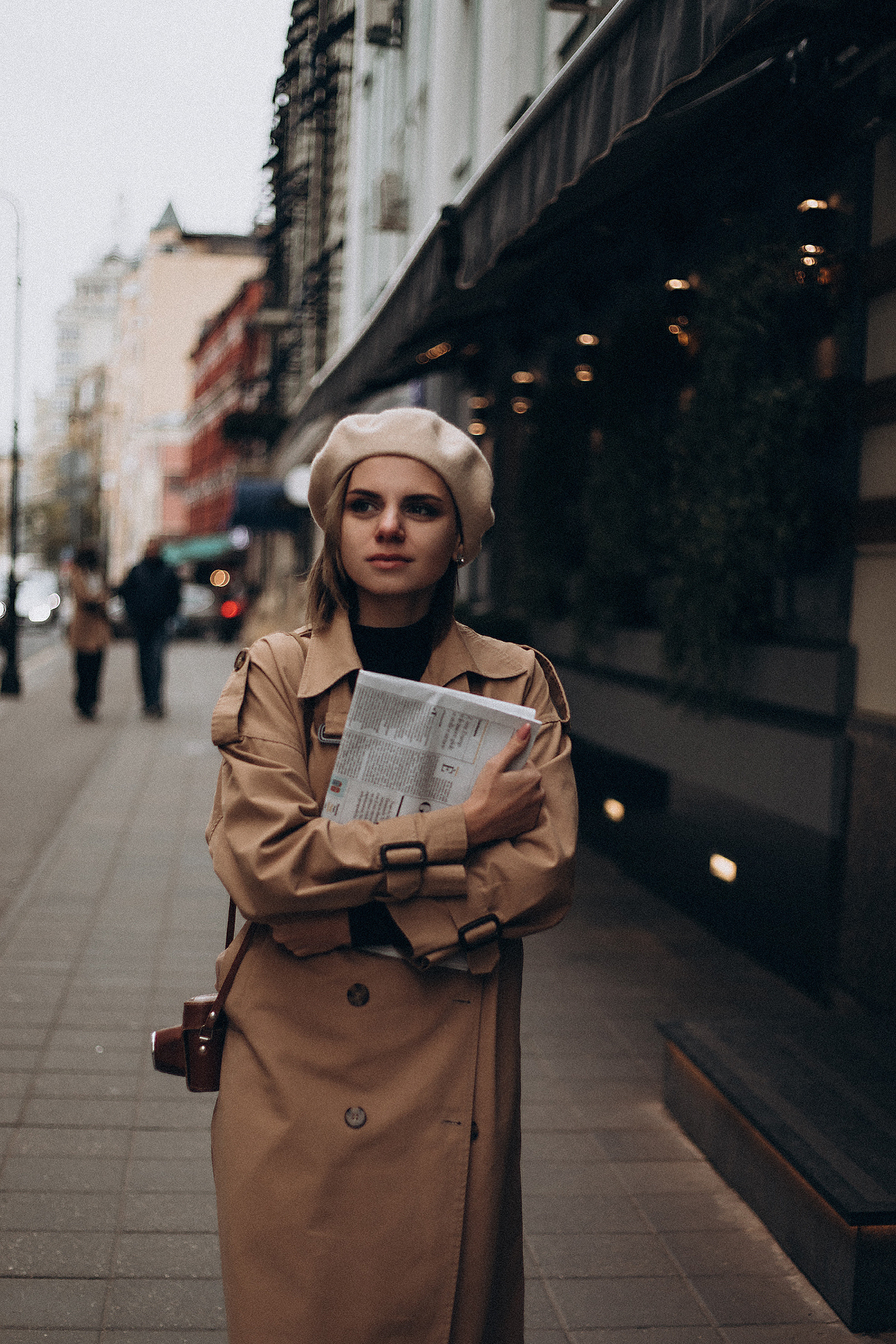 Татьяна. Прогулка на Патриках. Женский портретный фотограф в Москве Елена Разина