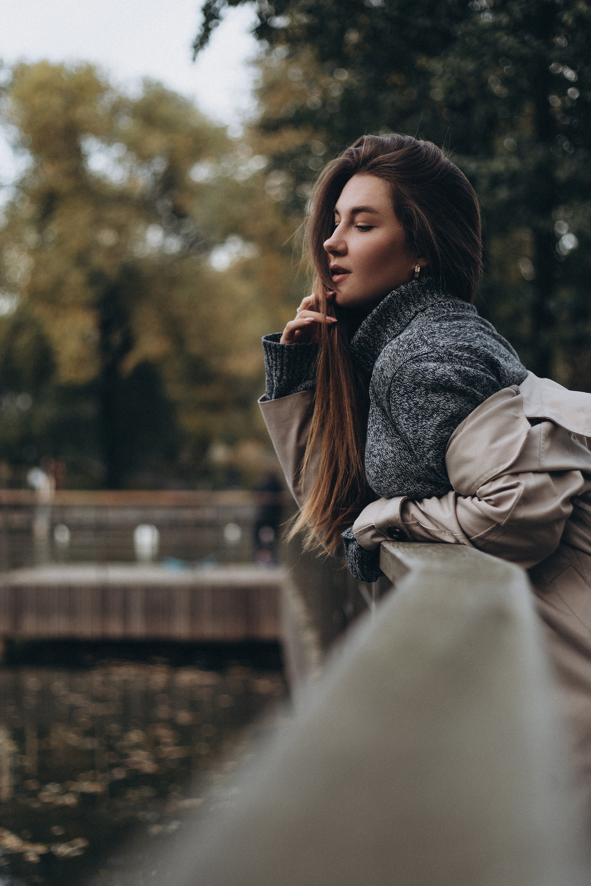 Кристина. Прогулка на ВДНХ. Женский портретный фотограф в Москве Елена Разина