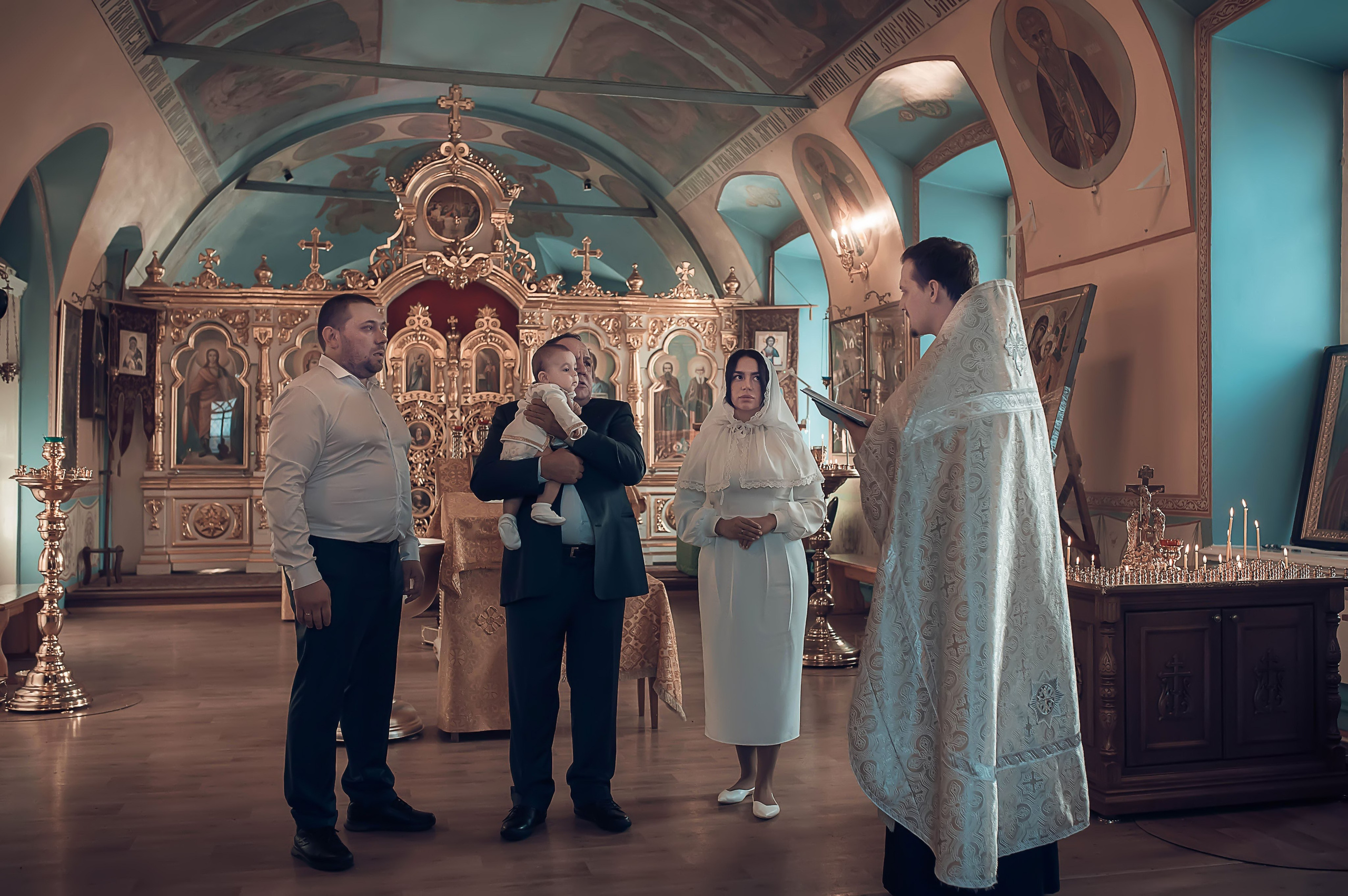 Съемка крещения в Красноярске. Фотографы крещения/венчания  Красноярск Татьяна и Вячеслав Переваловы