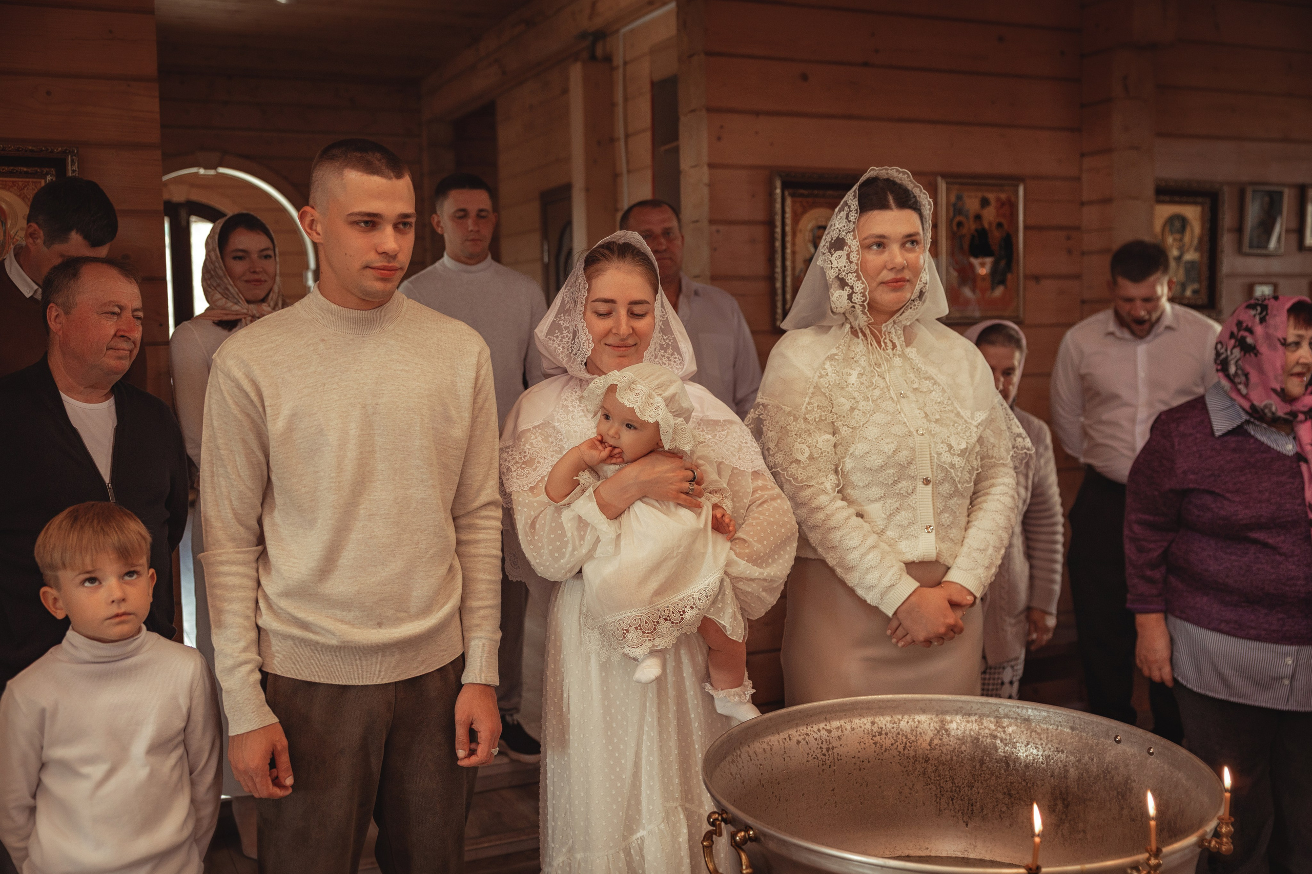 Таинство Крещения Ланы. Храм Покрова Пресвятой Богородицы. х Галицын. Фотограф на Крещение и Венчание Краснодарский край — Гранкина Юлия