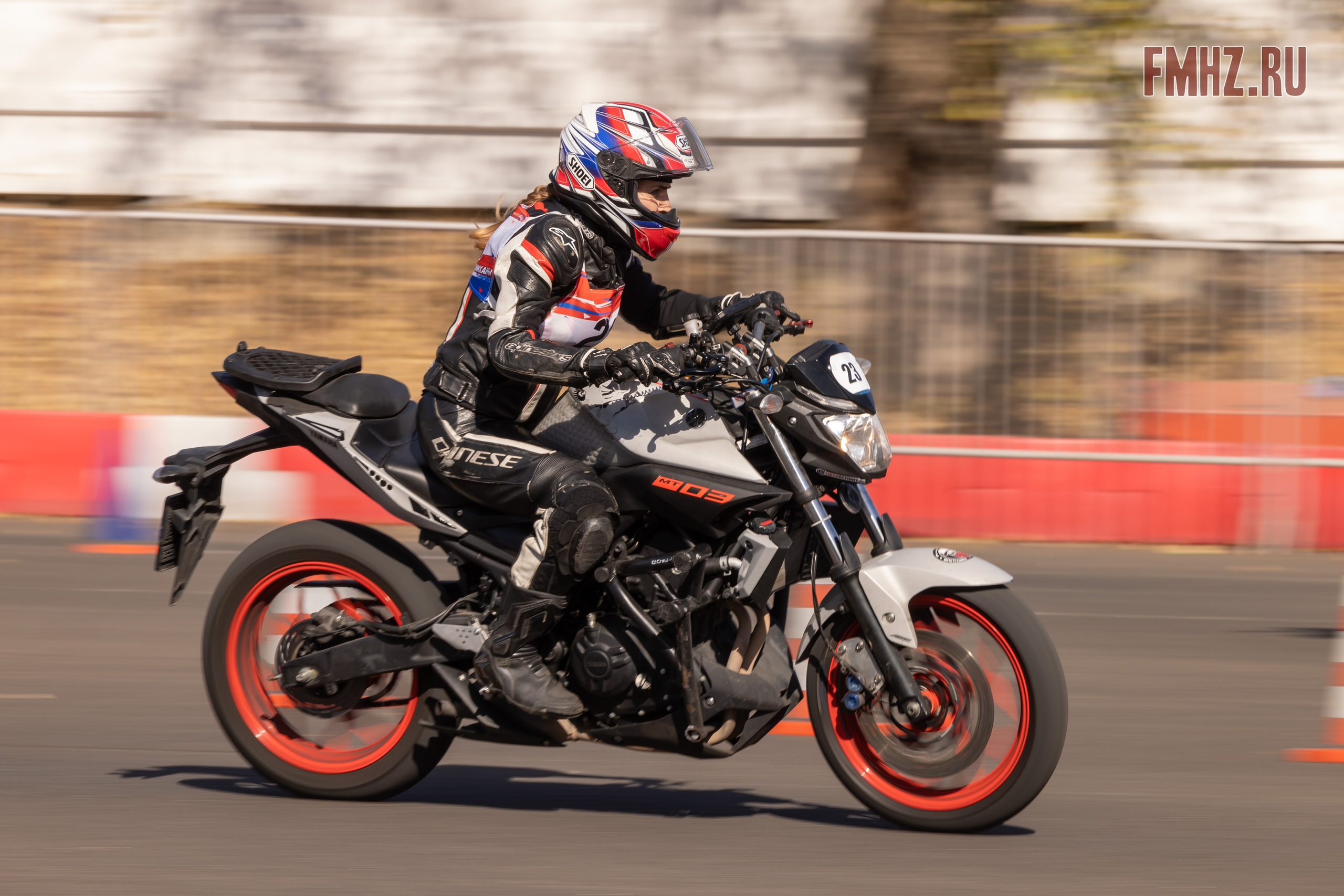 Соревнования по мотоджимхане на площадке Мосгортранс 15.09.2024. Фотограф Владимир Охрименко