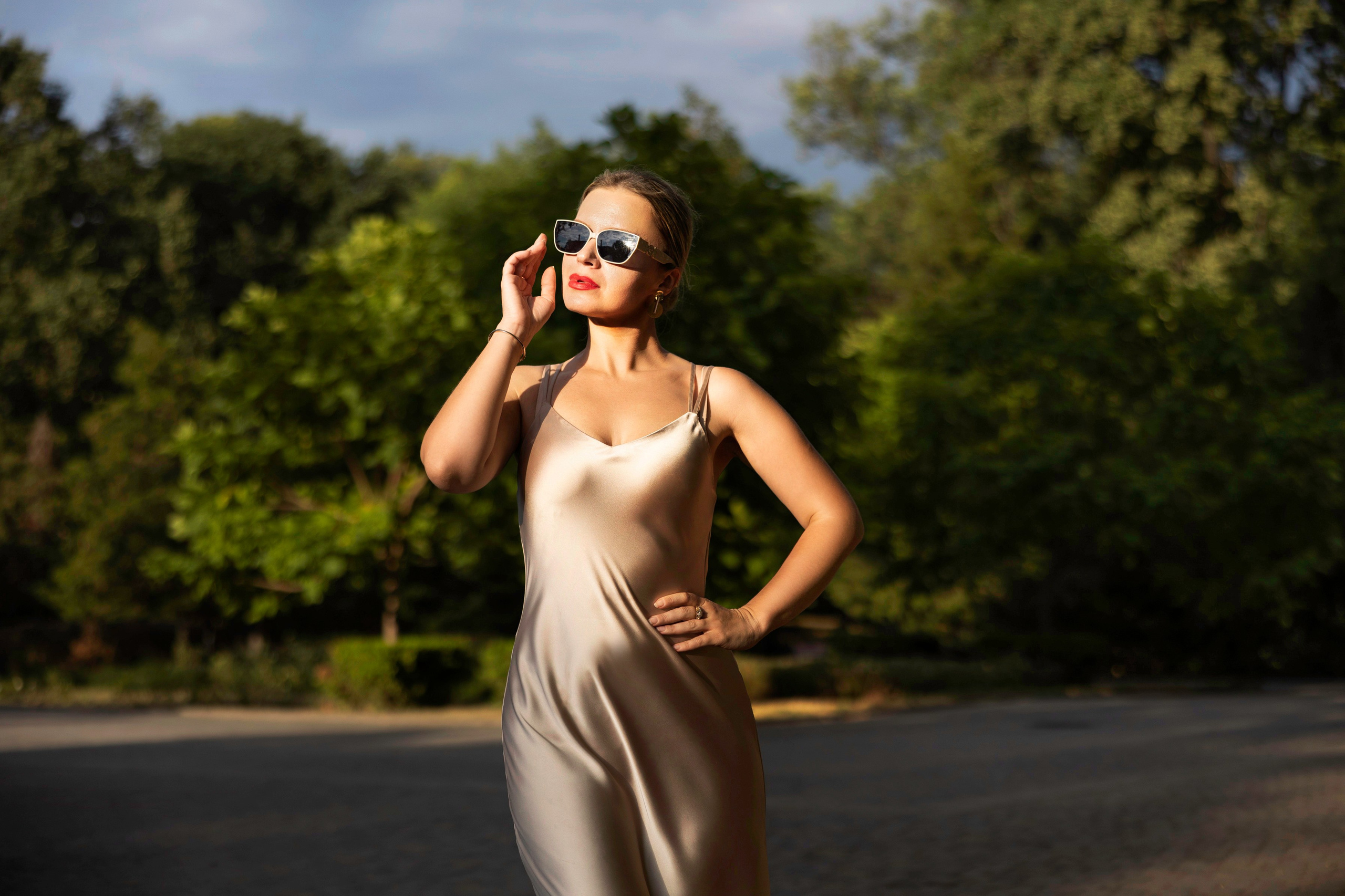 Екатерина в Городском саду. Фотограф в Краснодаре