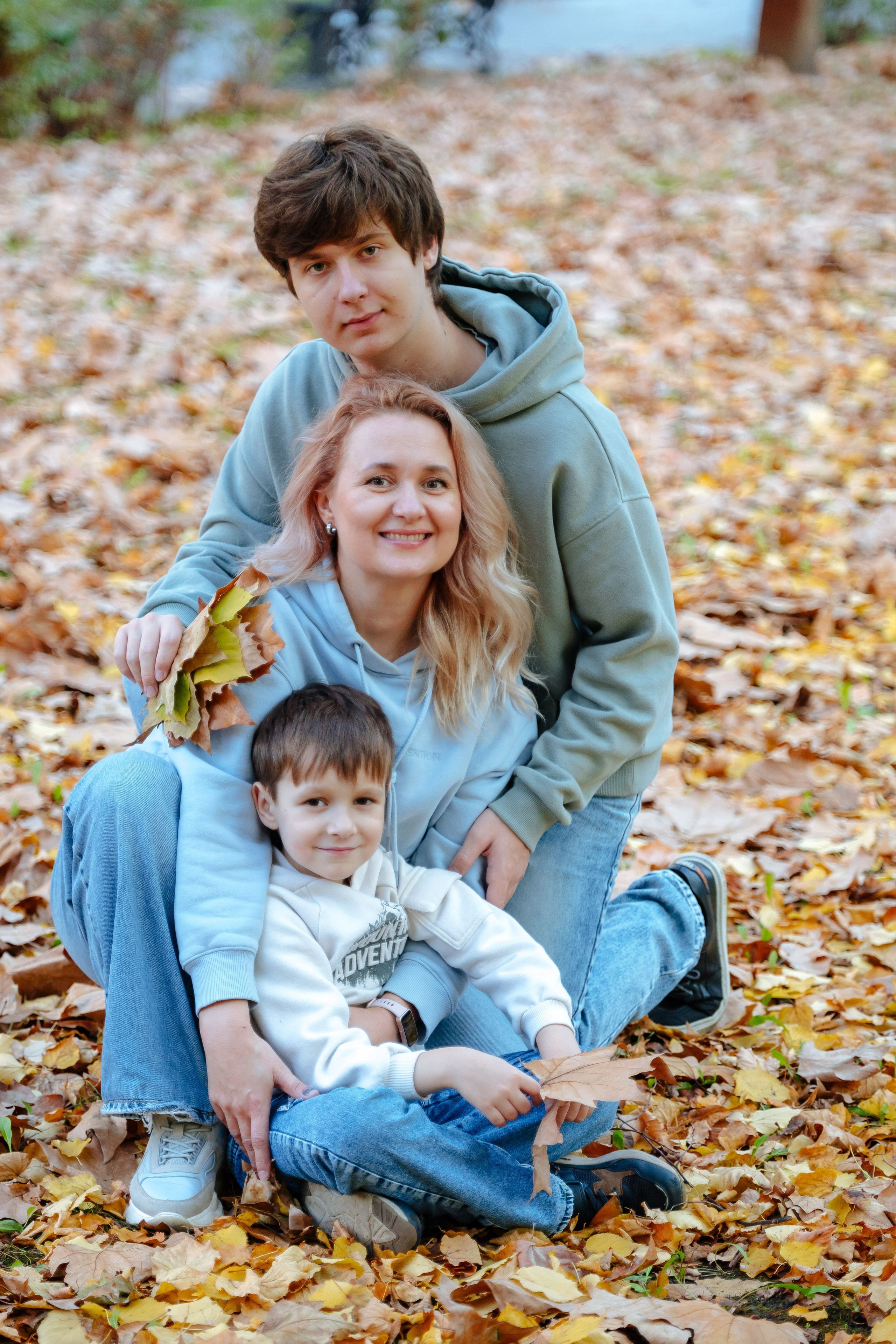 Осень. Профессиональный фотограф и видеооператор