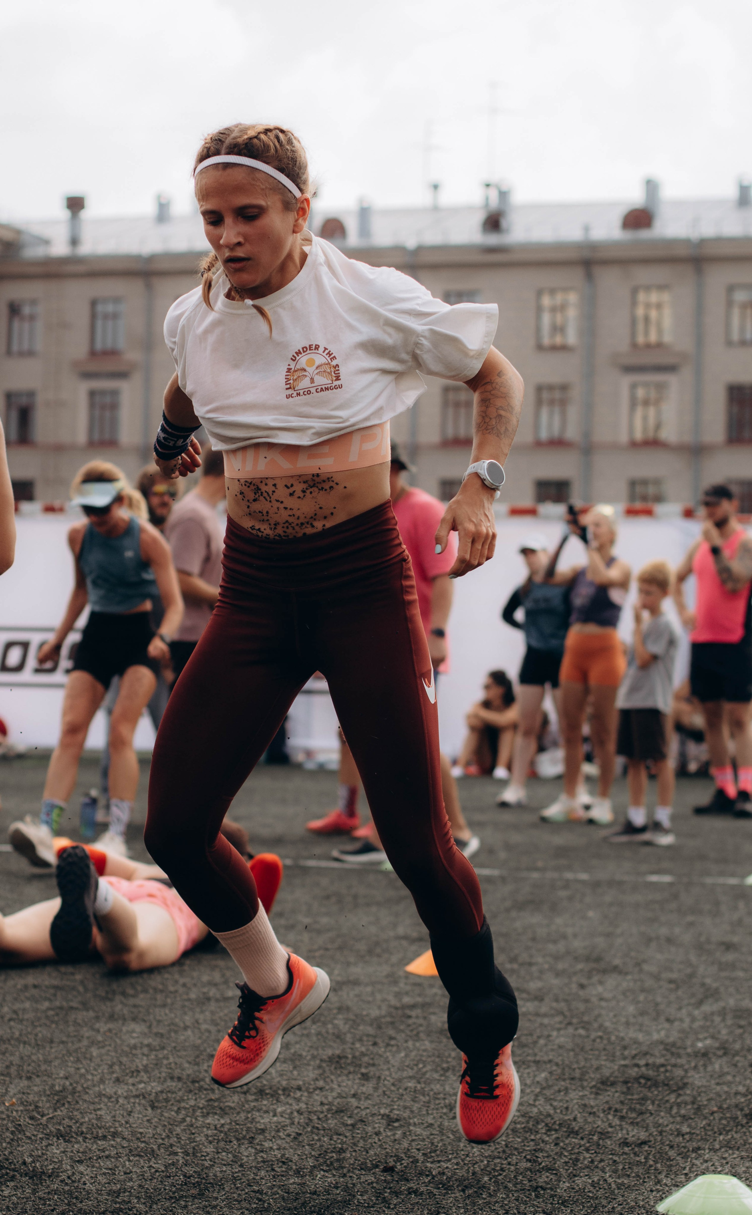 Фитнес Гонка CROSSBOXKONTORA Старт ЖЖ. VLADA KACHANINA. Беговой фотограф видеограф