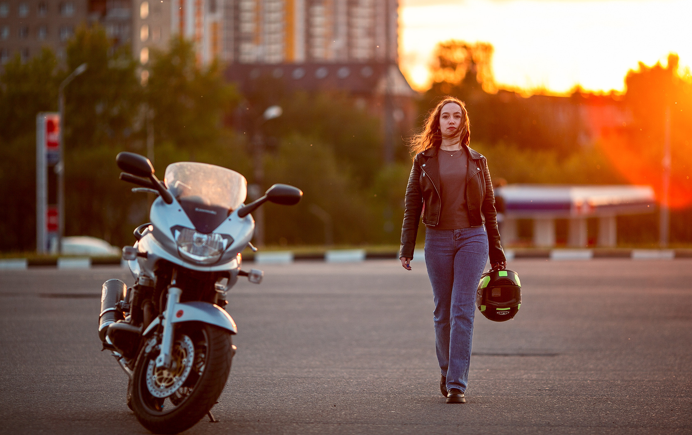 Фотосет на мотоцикле. Главная