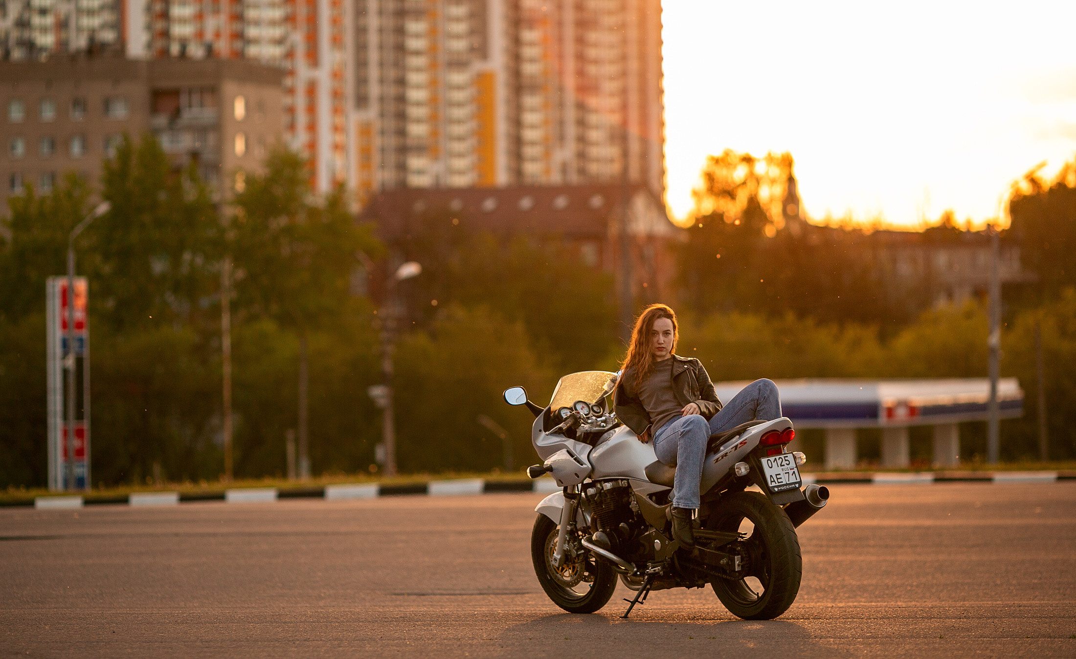 Фотосет на мотоцикле. Главная