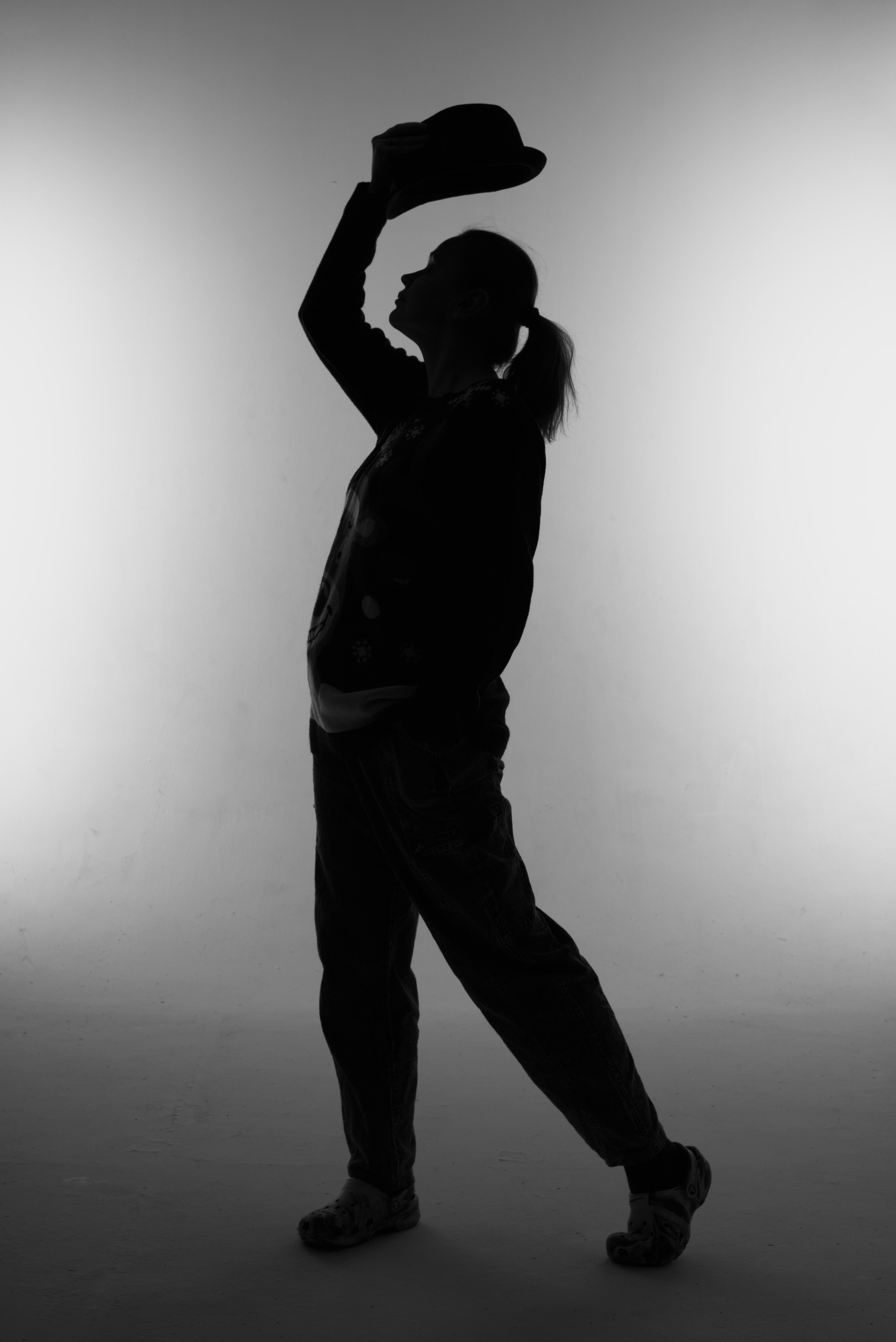 Игра с тенью чб. Мир глазами Саши Д