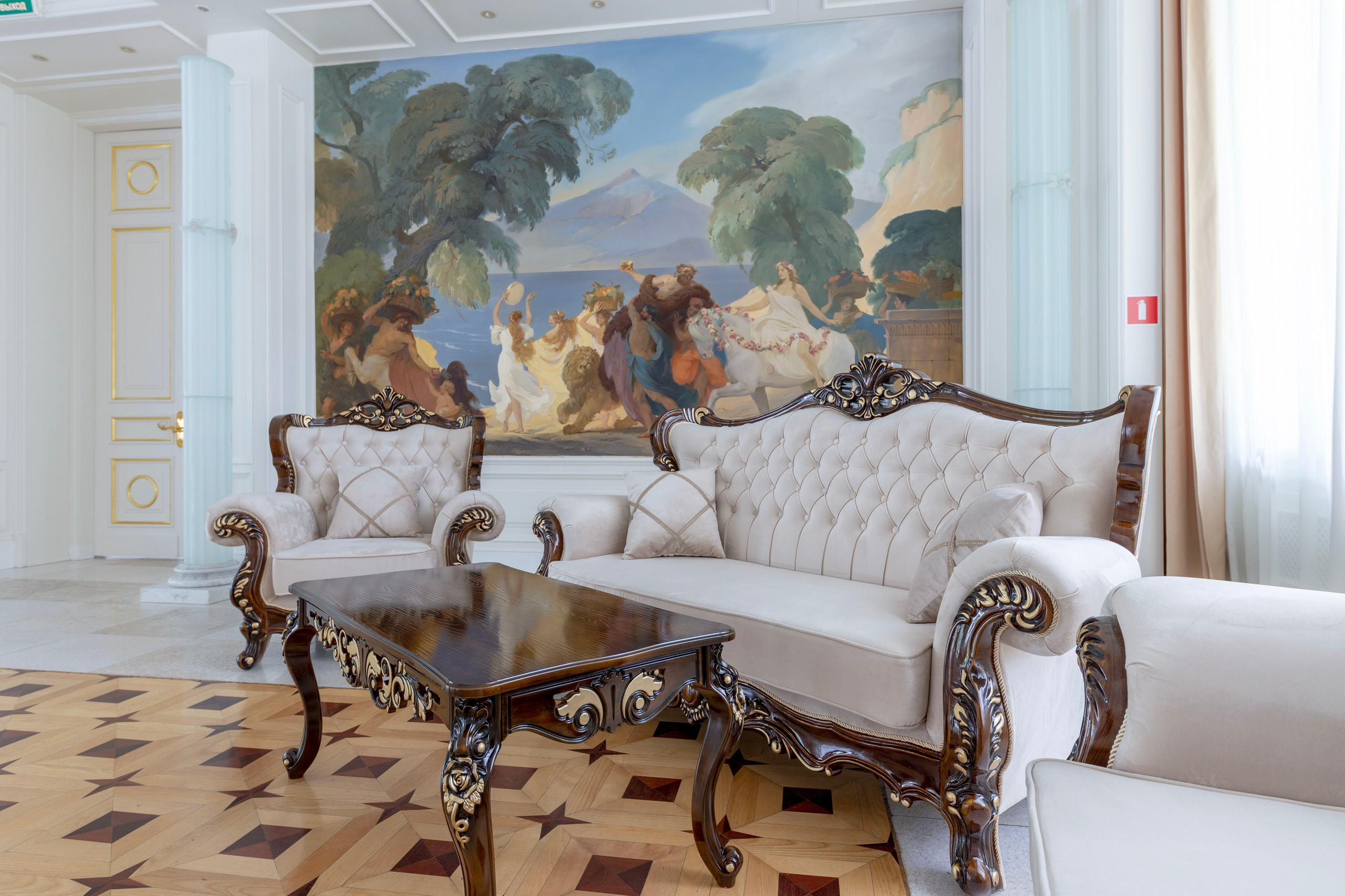 Государственная резиденция К-2 на набережной р. Малой Невки. Интерьерный фотограф в Санкт-Петербурге Екатерина Цыбулько