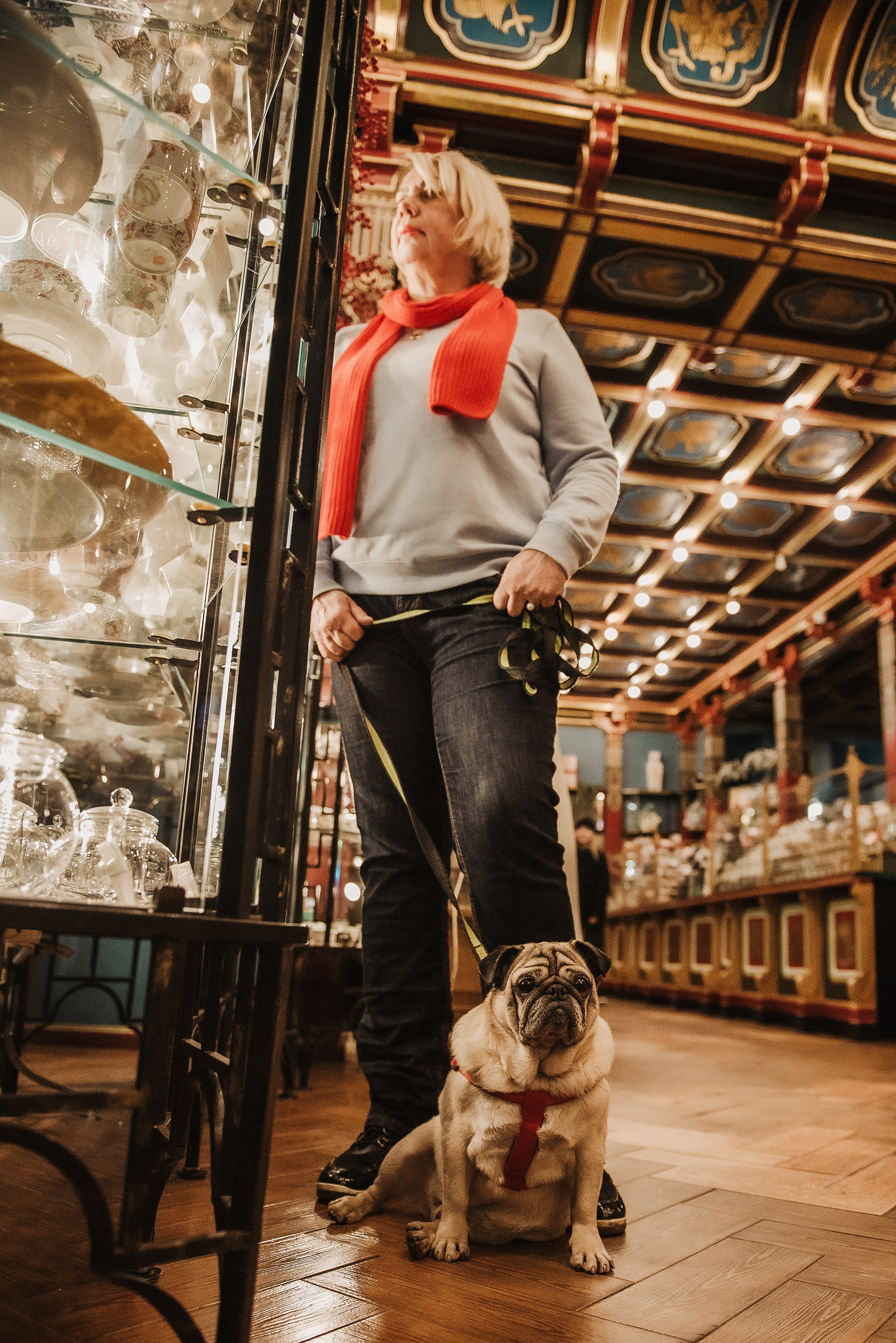 Ольга и Потапум. Прогулка к чайному дому. Семейный Фотограф в Москве Ирина Хохлова