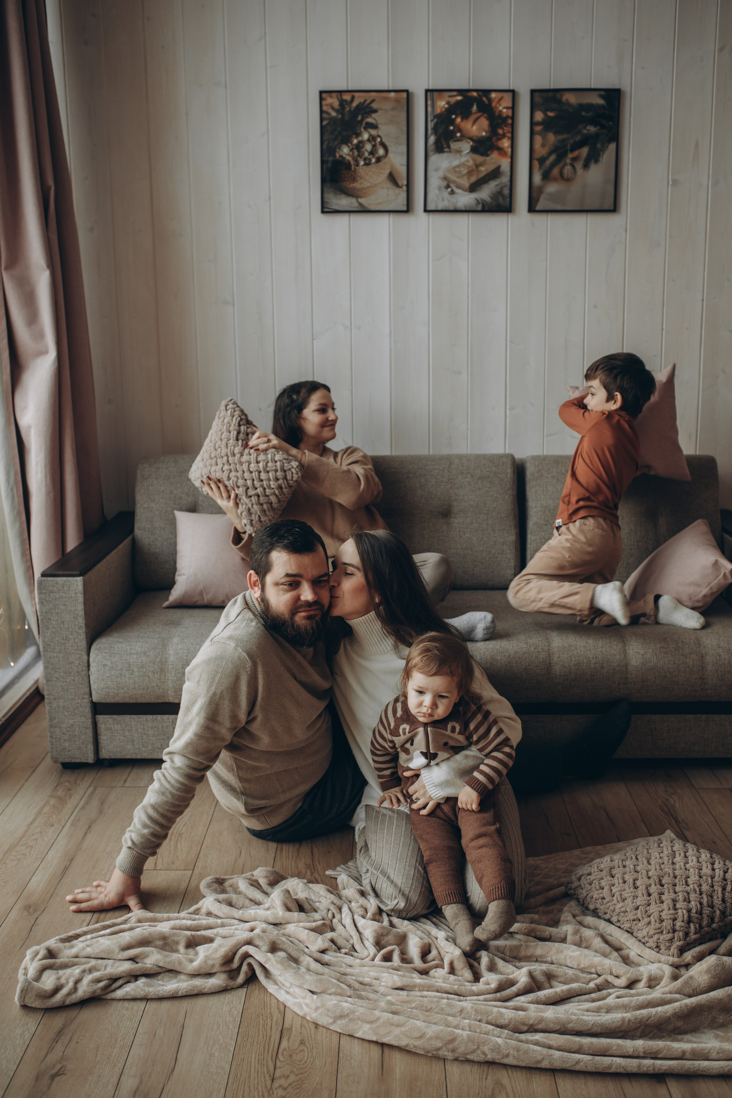 Сергеевы. Фотограф Ксюша Белоносова