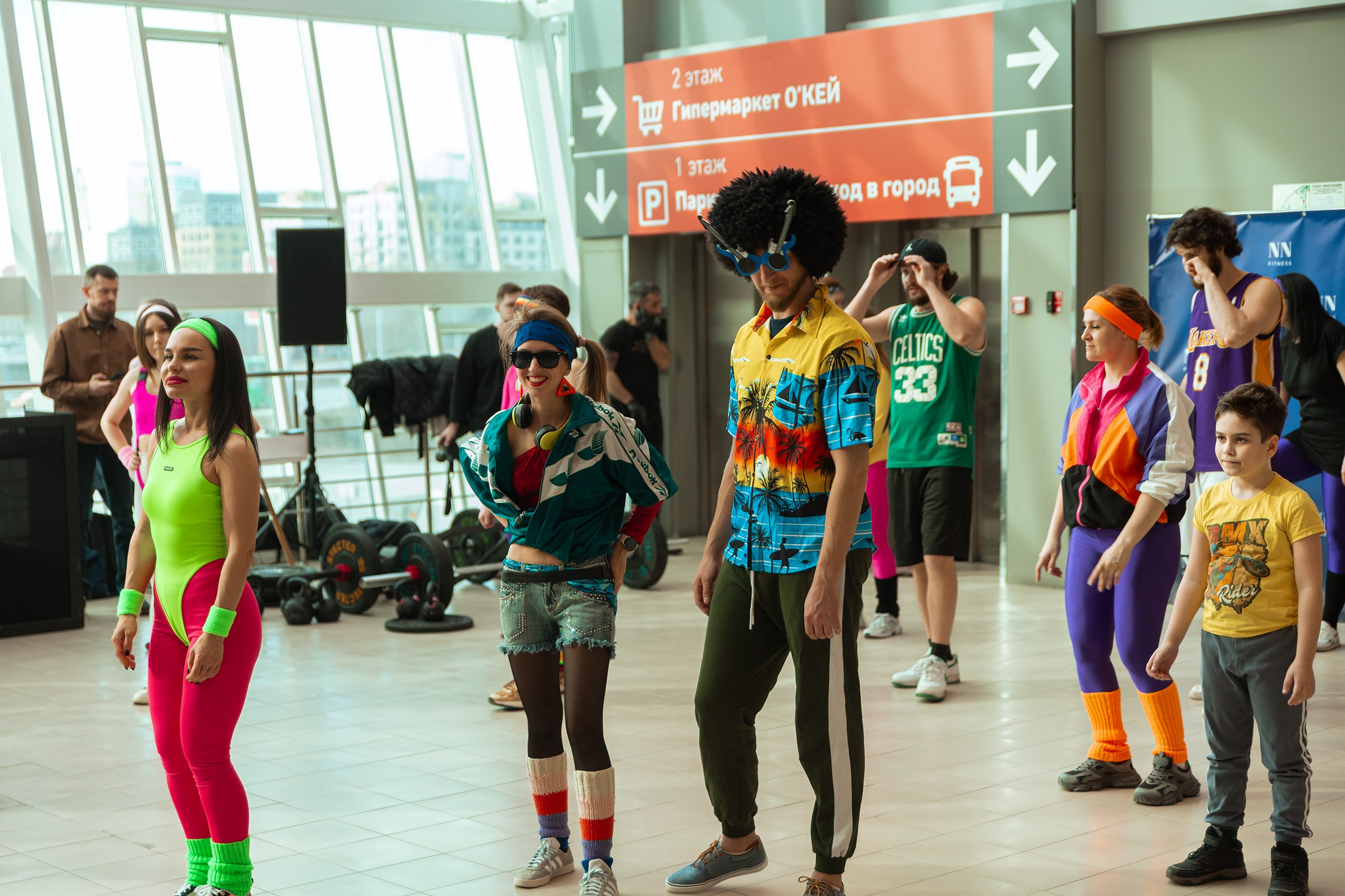 День рождения фитнес зала NN fitnes. Фотограф Тюмень