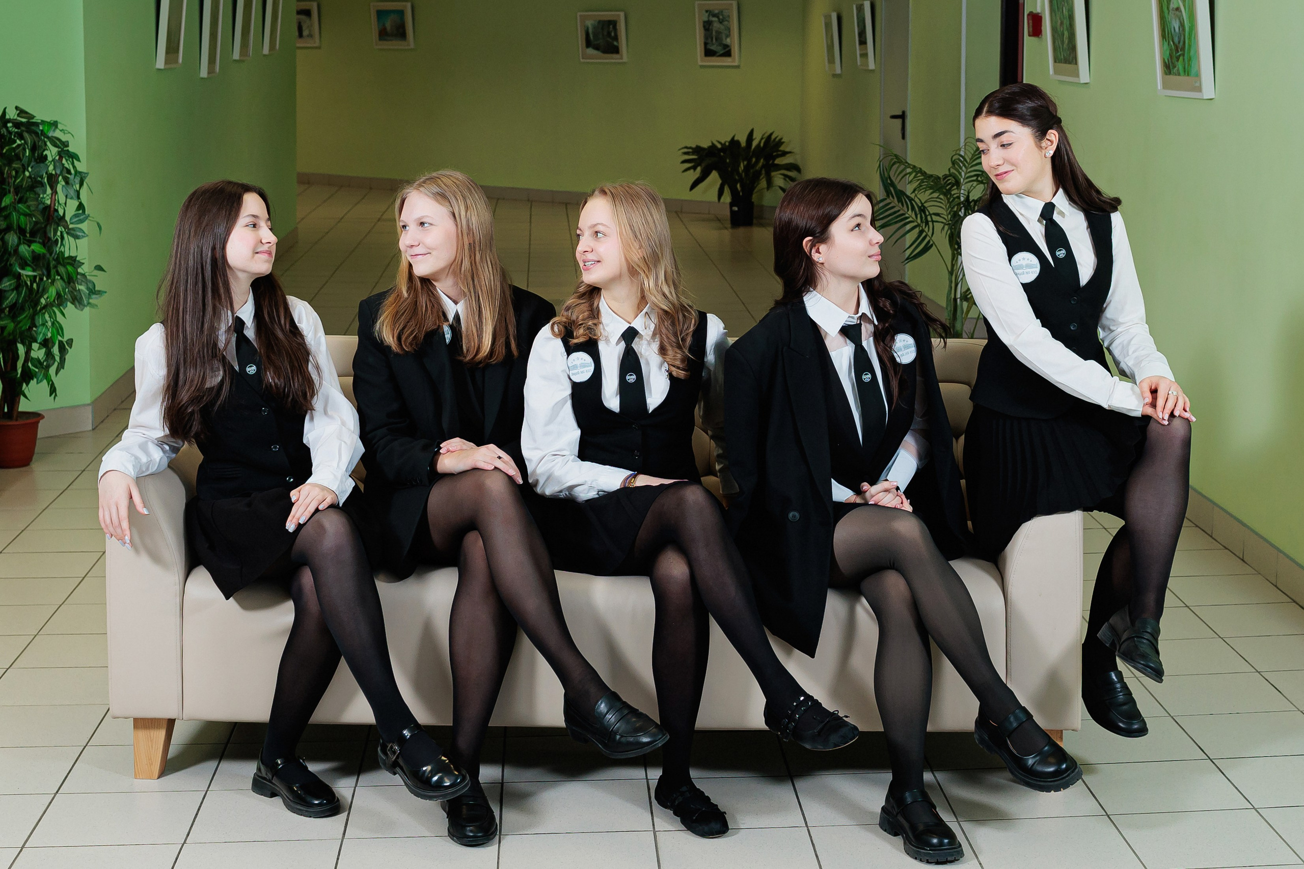 В школе. Старшая школа. Свадебный, семейный, детский фотограф в Санкт-Петербурге