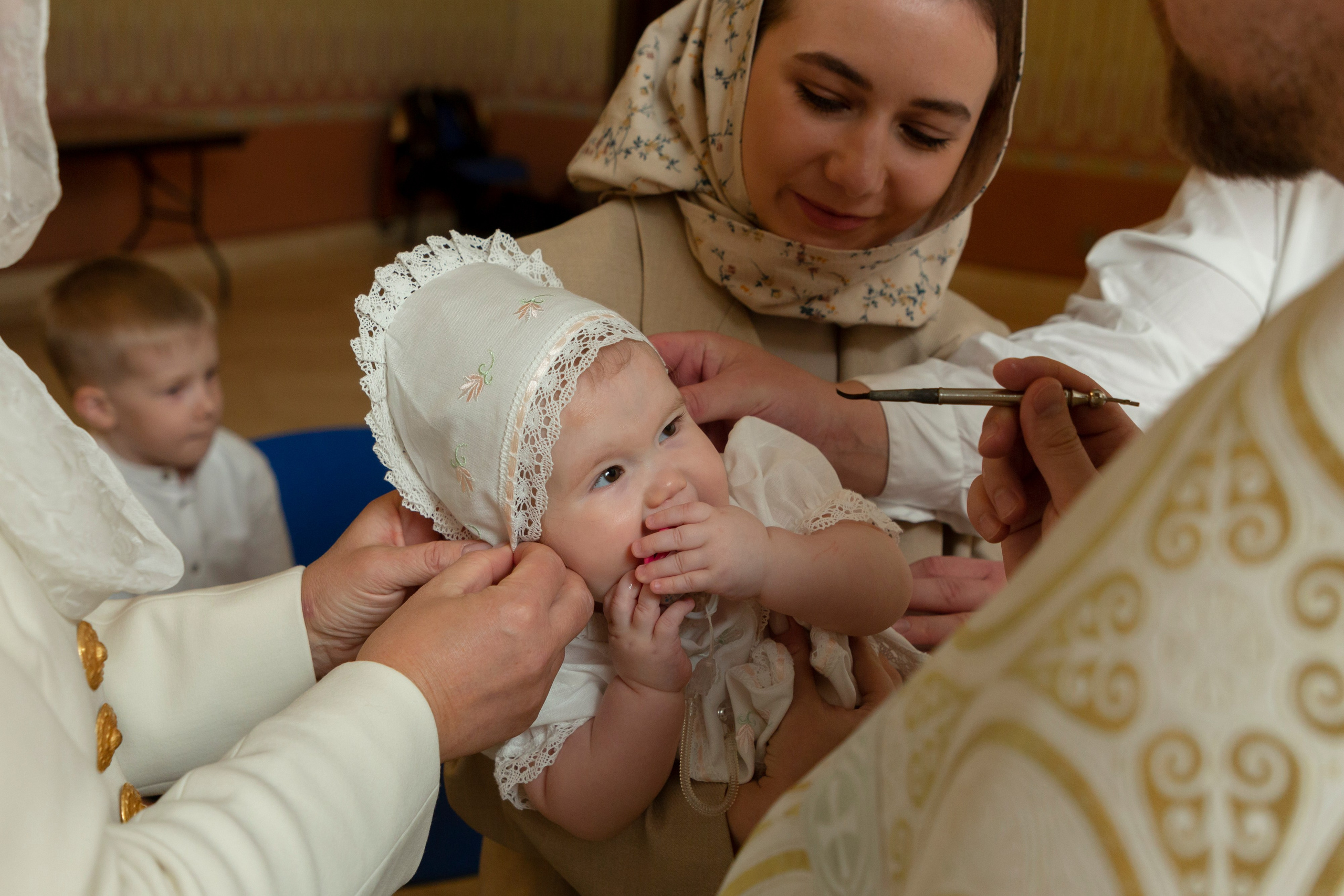 Крещение Кронштадтский морской собор. Фотограф на крещение в Санкт Петербурге