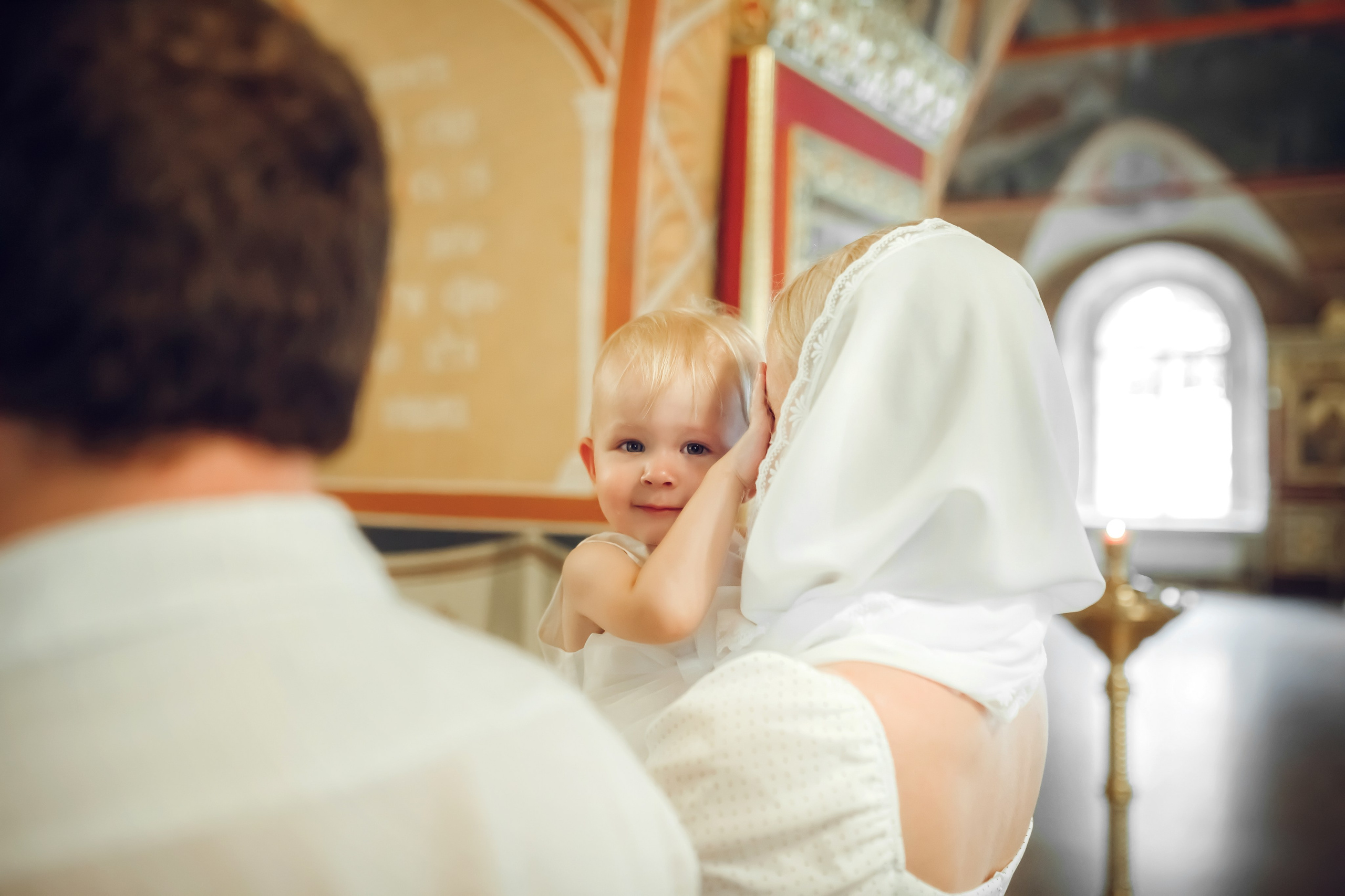 Крещение Яны. Фотограф на Крещение, семейный фотограф в Москве