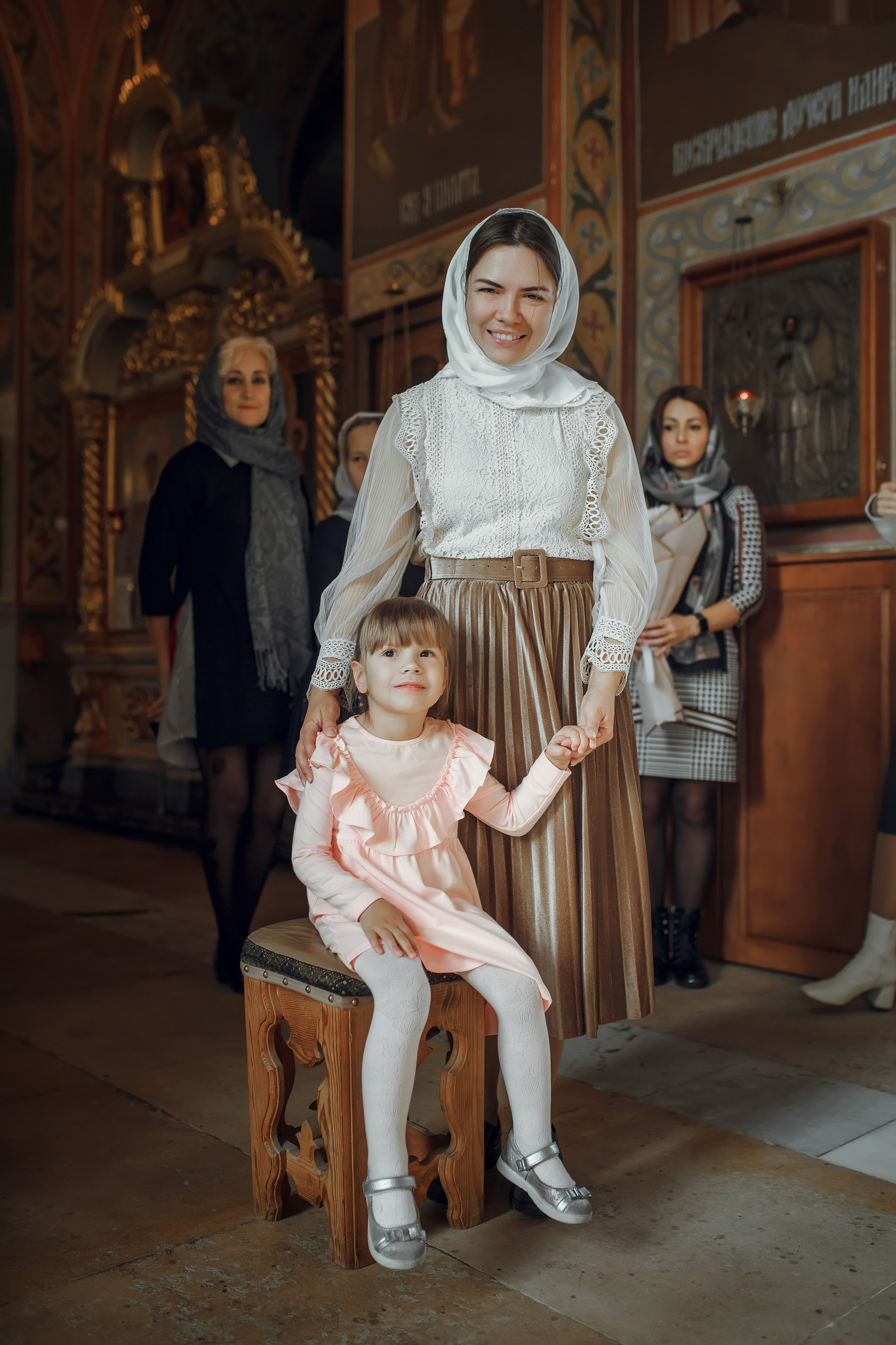 Крещение Мирославы. Фотограф на Крещение, семейный фотограф в Москве