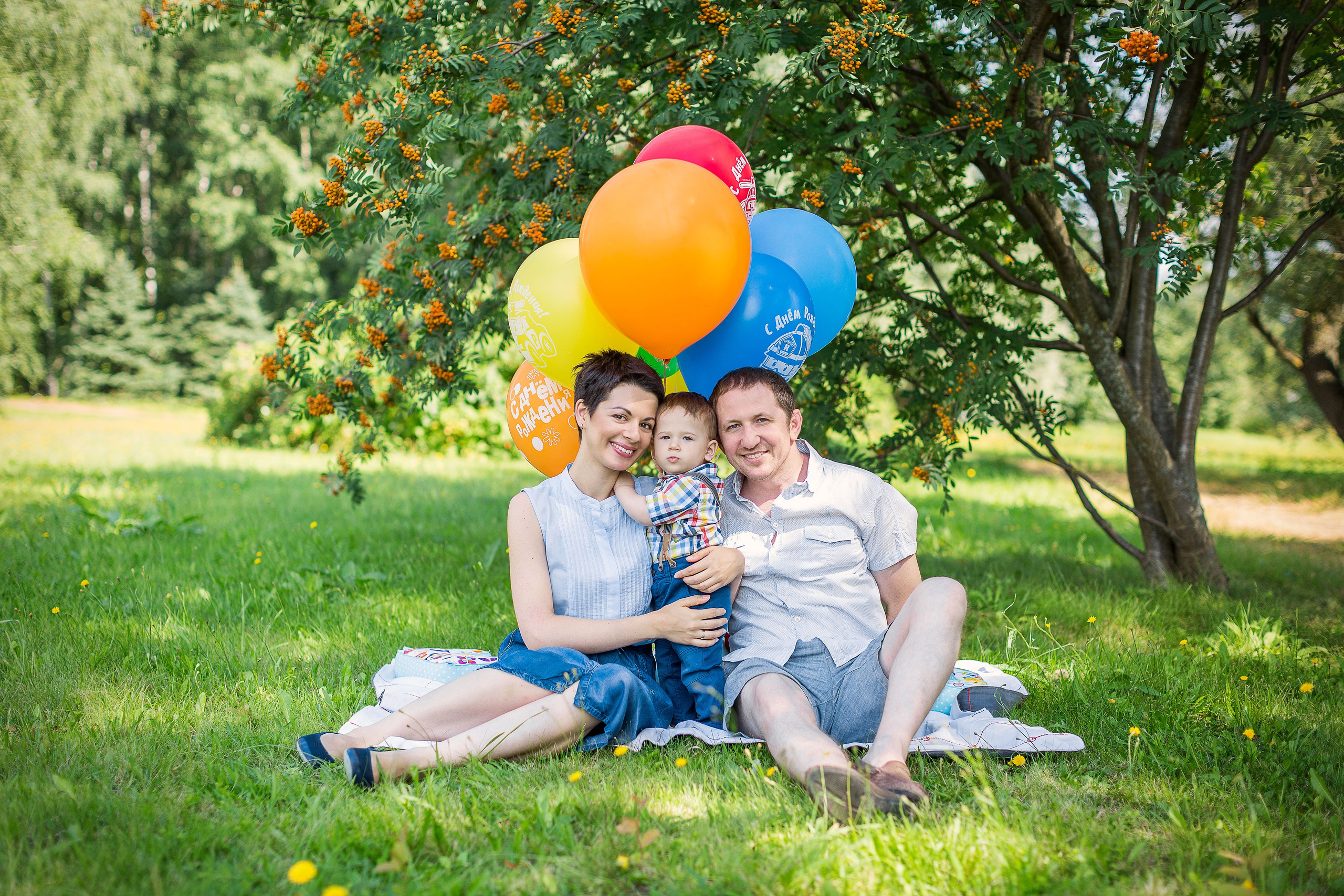 Левушка и семья. Фотограф на Крещение, семейный фотограф в Москве