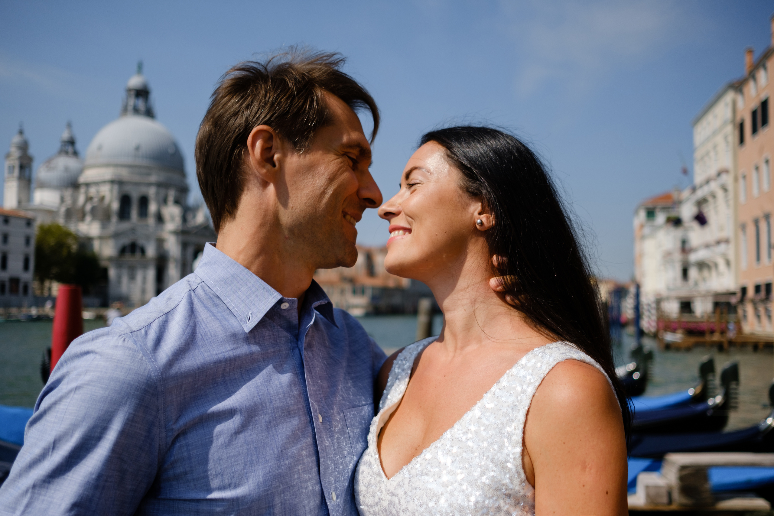 история любви в на фотографиях из Венеции