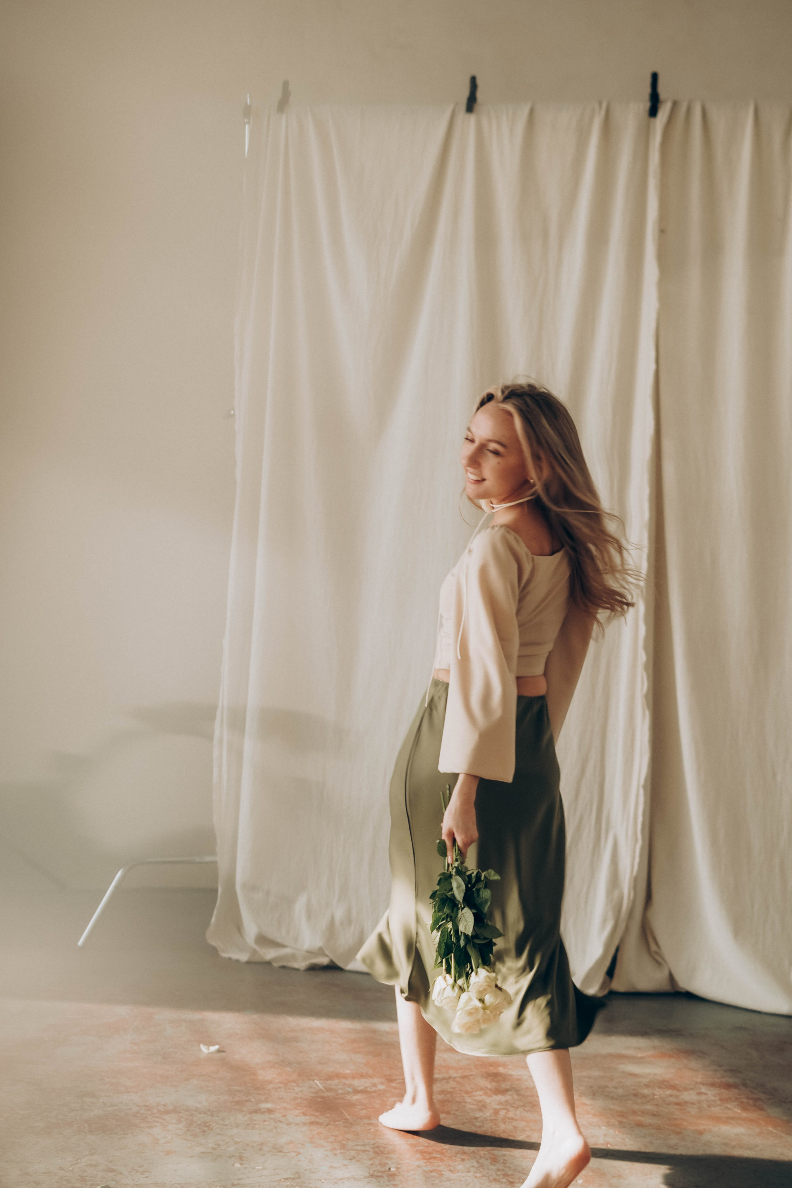 Марина: фотосессия в студии. Портретный фотограф Дарья Бахматова | Нижний Новгород