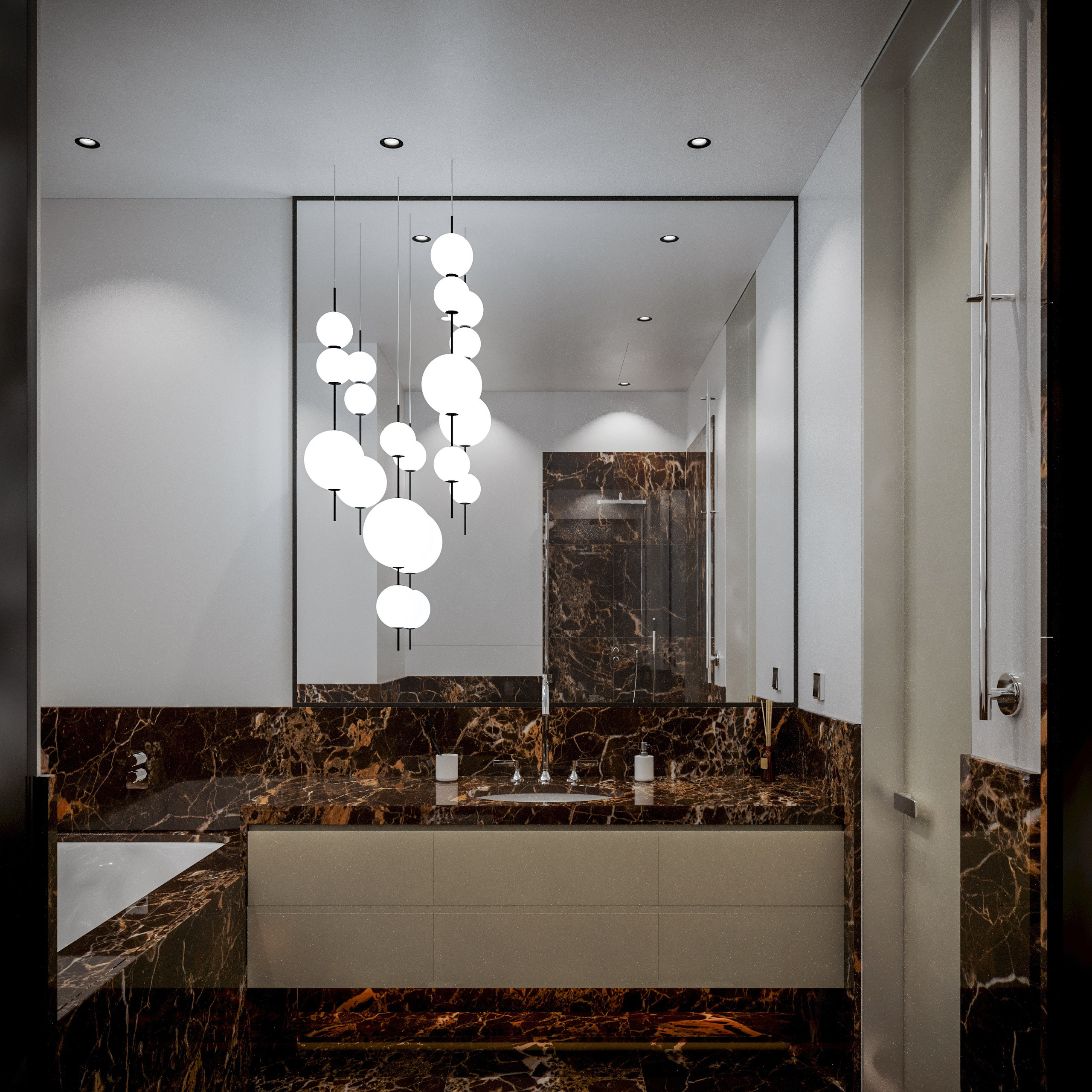 Квартира 138 кв. м. Москва, Ж.К. «Redside». Антон Пичкур — архитектор