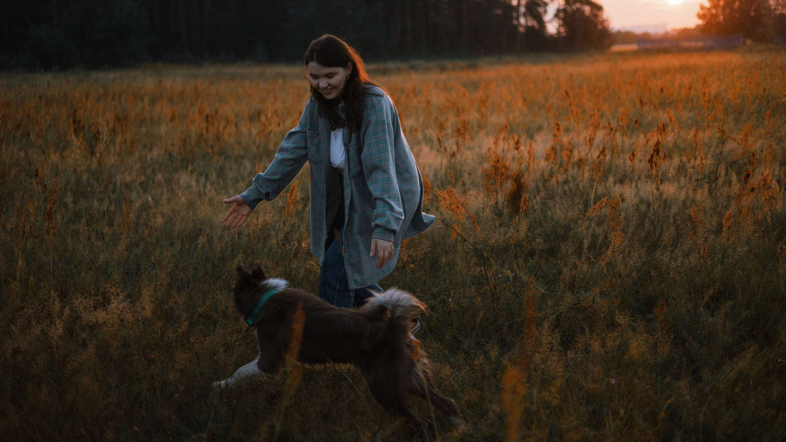 Полина и Паддингтон. Фотограф-анималист Богданова Полина