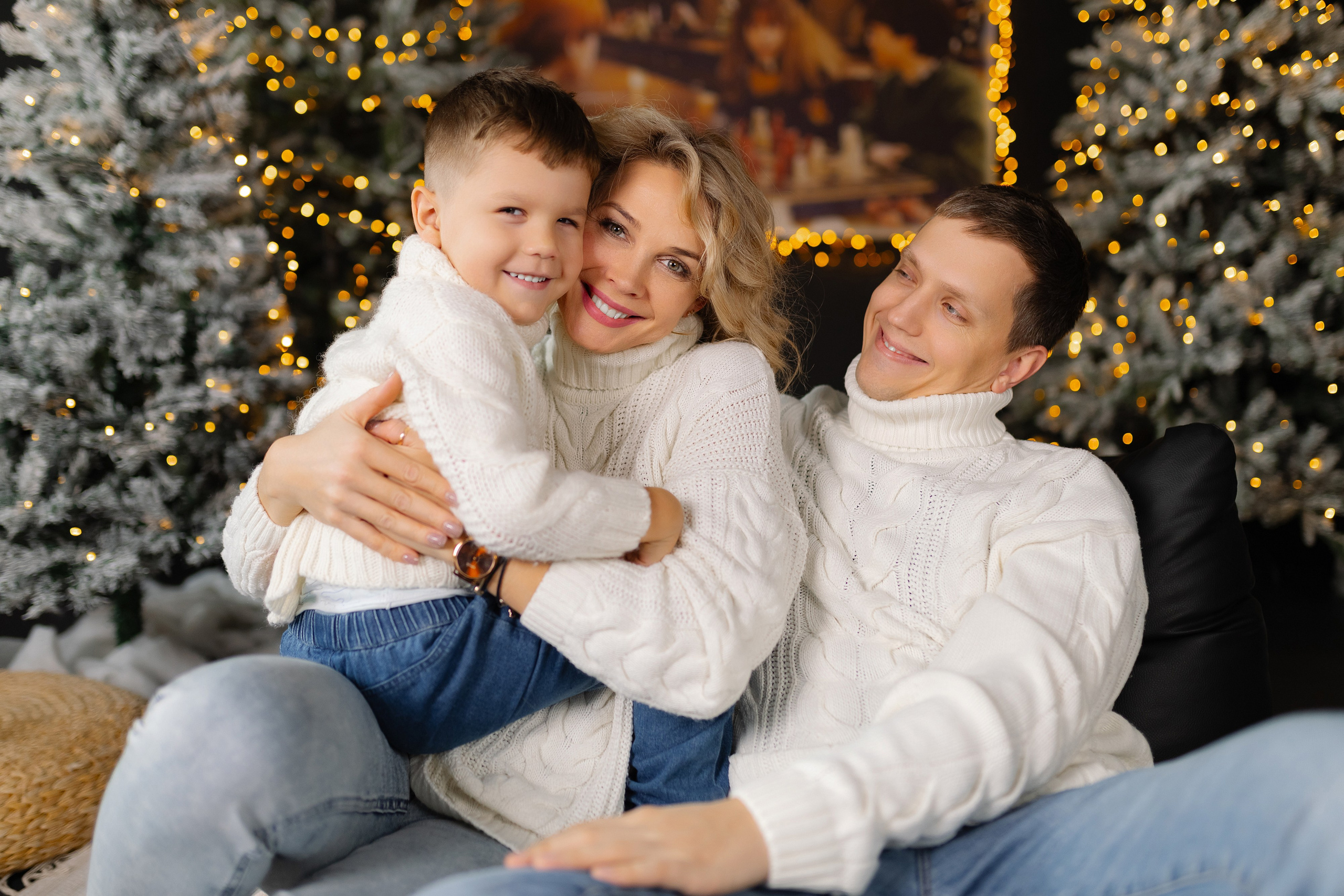 Семейная новогодняя съемка. Свадебный фотограф в Минске/Беларуси Сергей Спиридонов