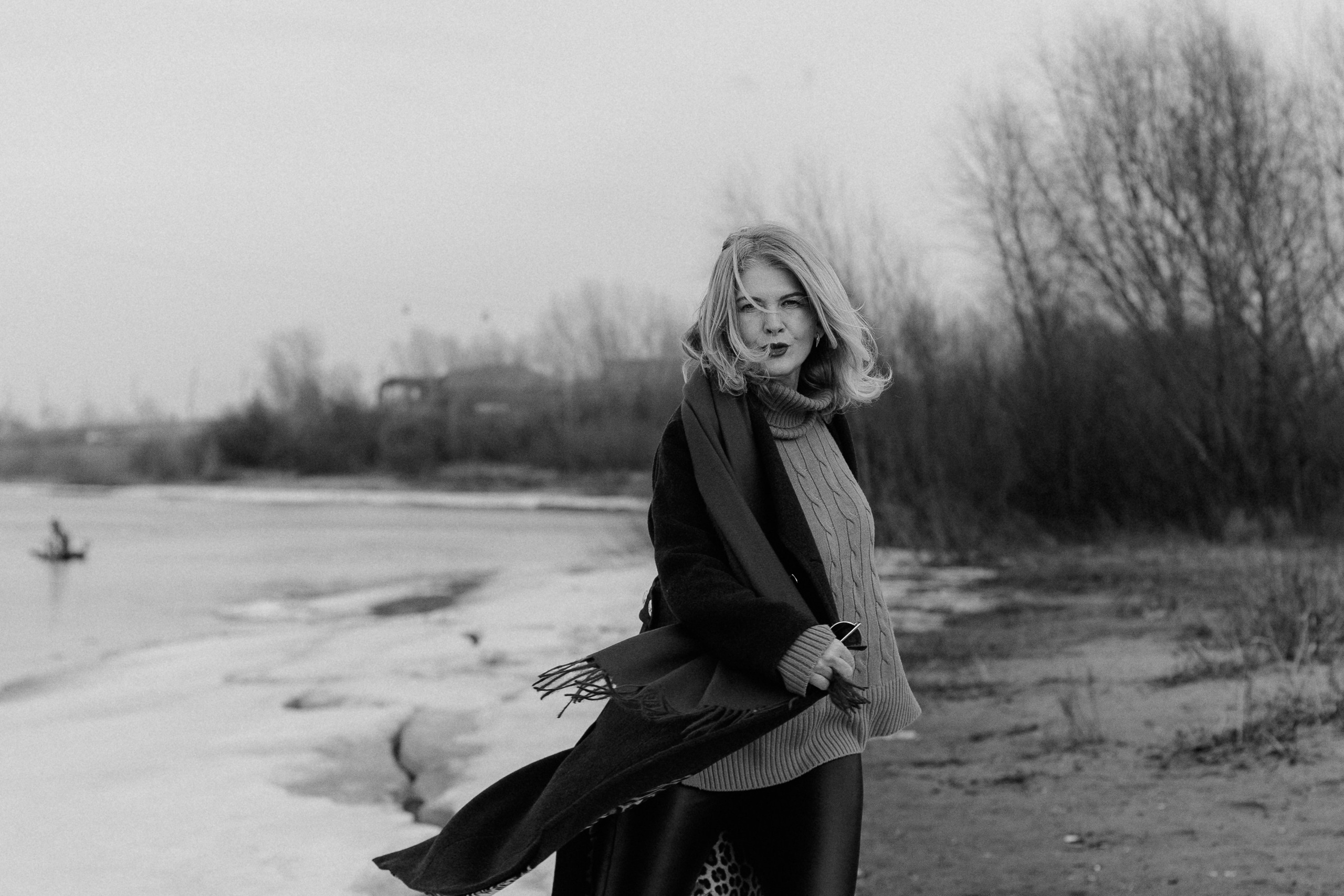 Индивидуальная фотосессия у реки. Женский портретный фотограф в Нижнем Новгороде и Москве, Юлия Балашова