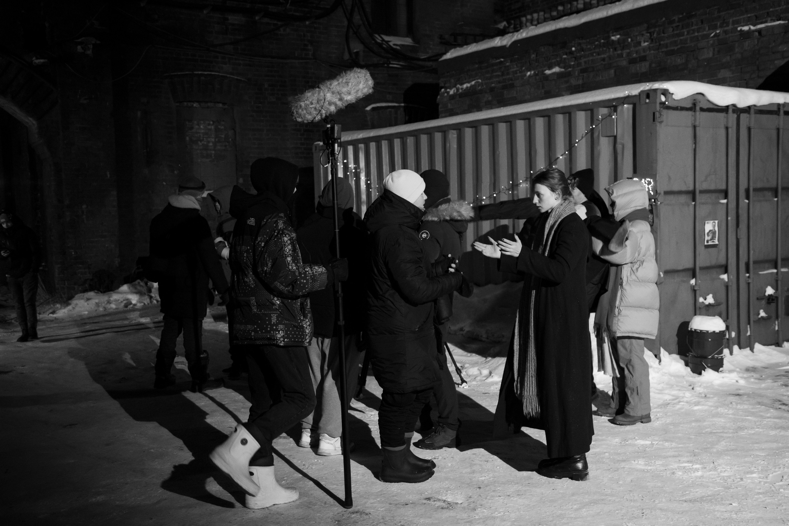 К/ф «Никого не зови счастливым, пока он…». Сандра Ковалева | ЧБ фотограф