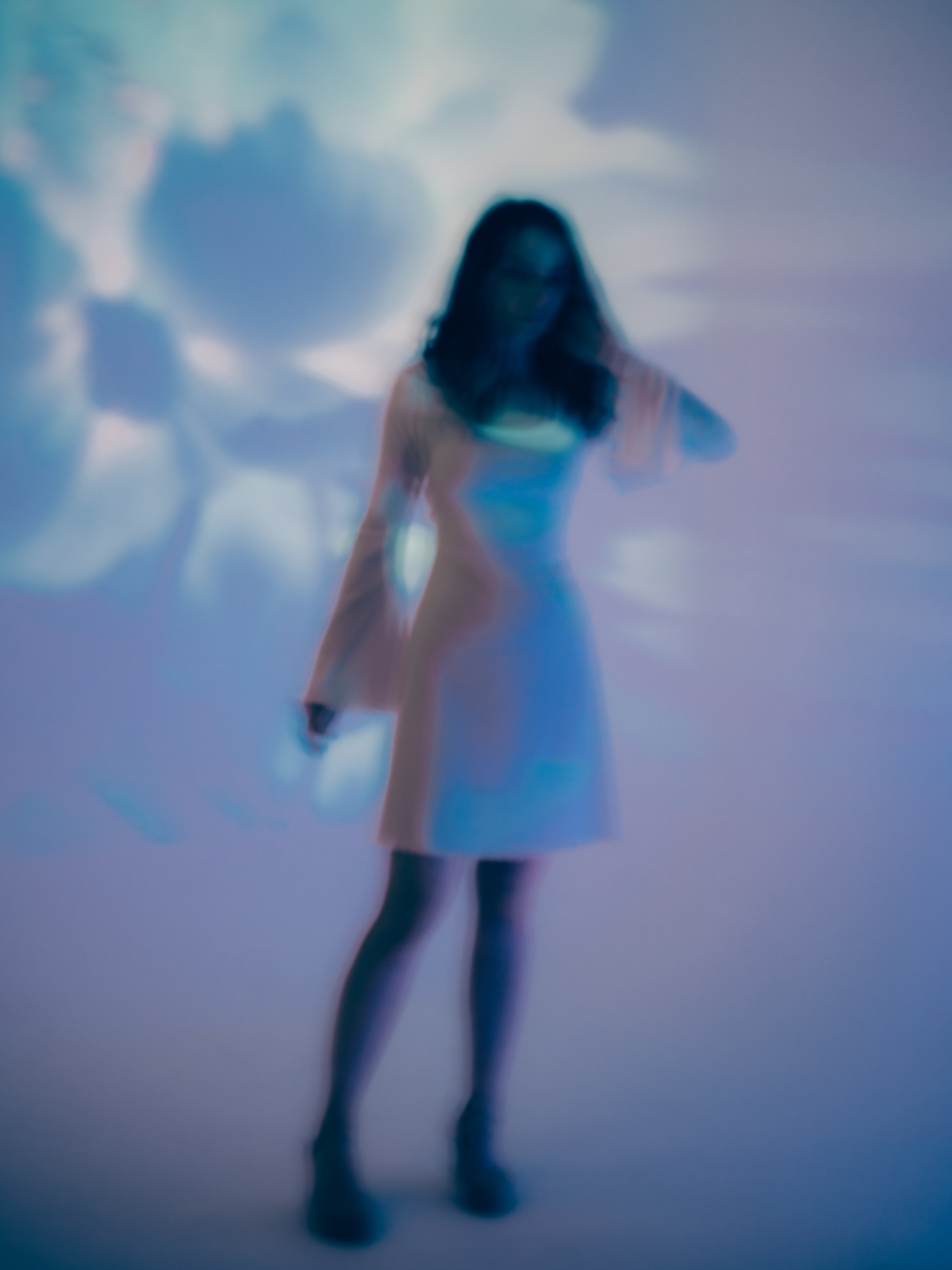 Портретная фотосессия с проектором в студии в Санкт-Петербурге. Светлана Гопанюк. Портретный фотограф. Санкт-Петербург. СПб