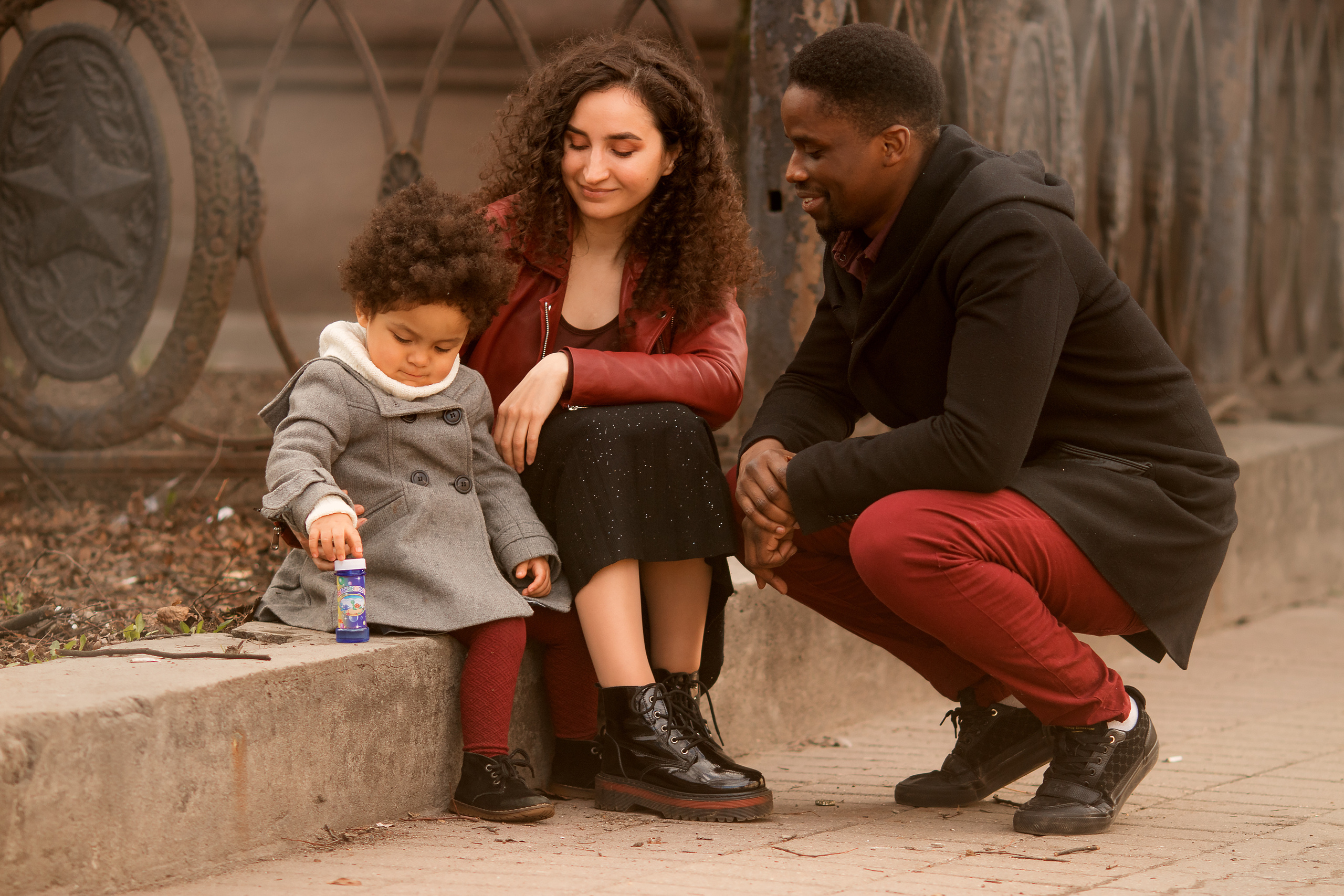 Семейная прогулка в городе. Семейный и детский фотограф в Ярославле Абрамов Артём