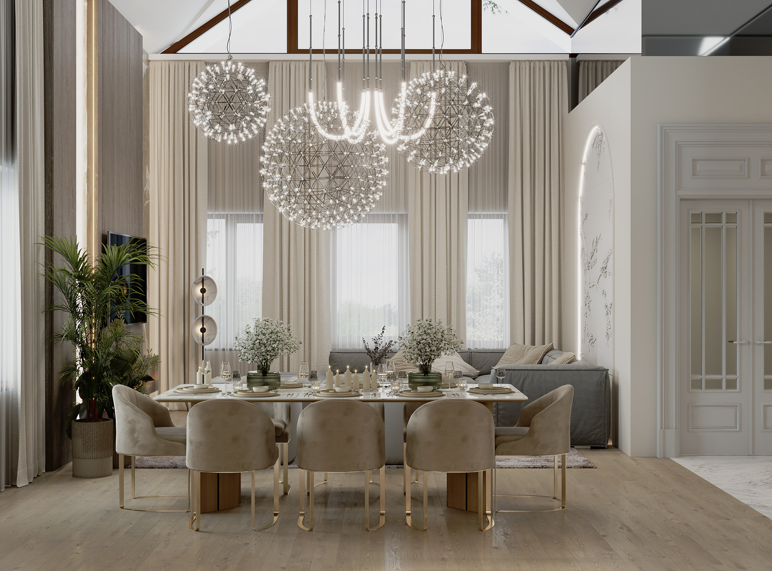 Дом, Красногорск. Modern Muf студия дизайна интерьера