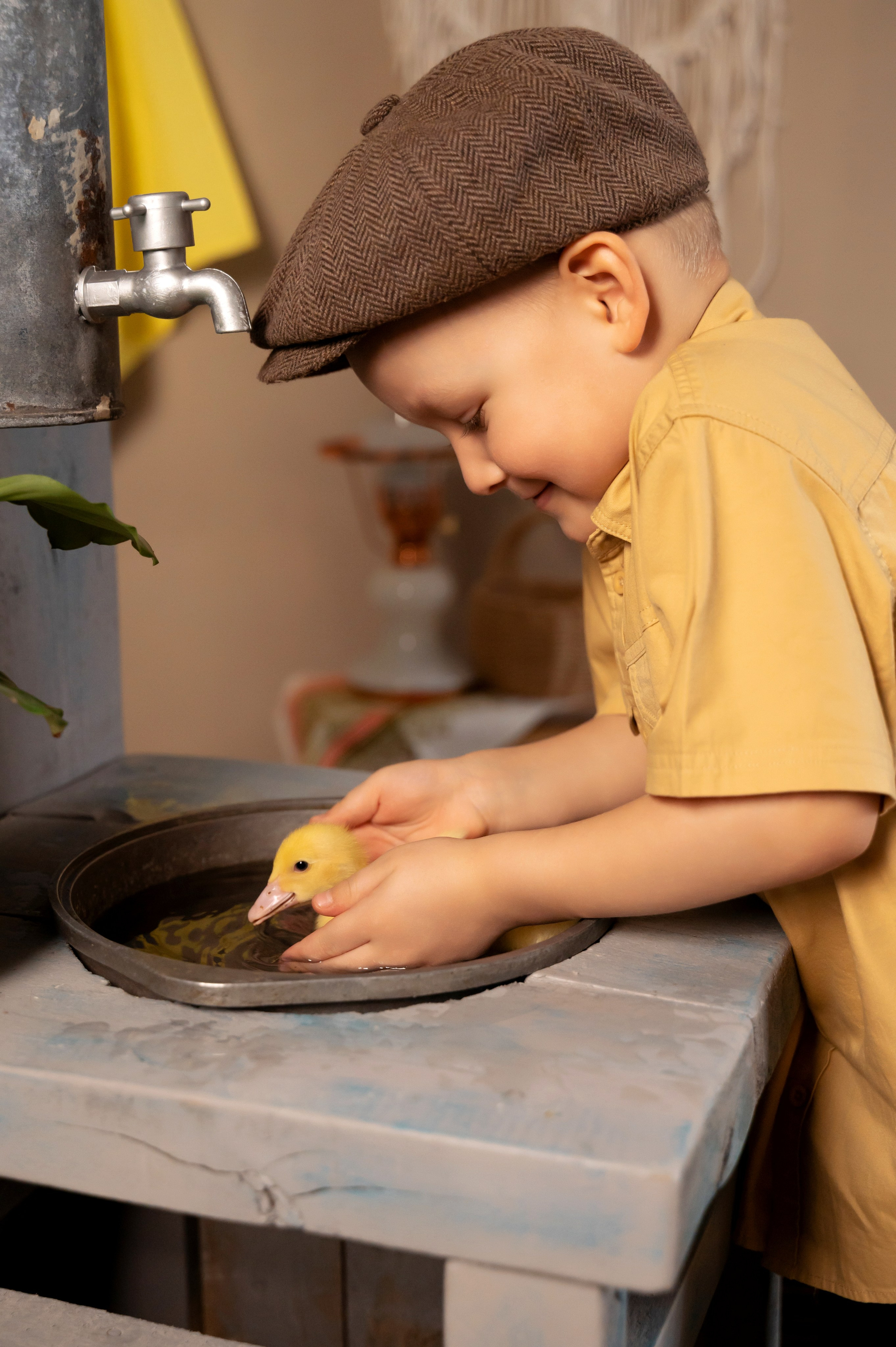 Купание утят. Елена Задорина