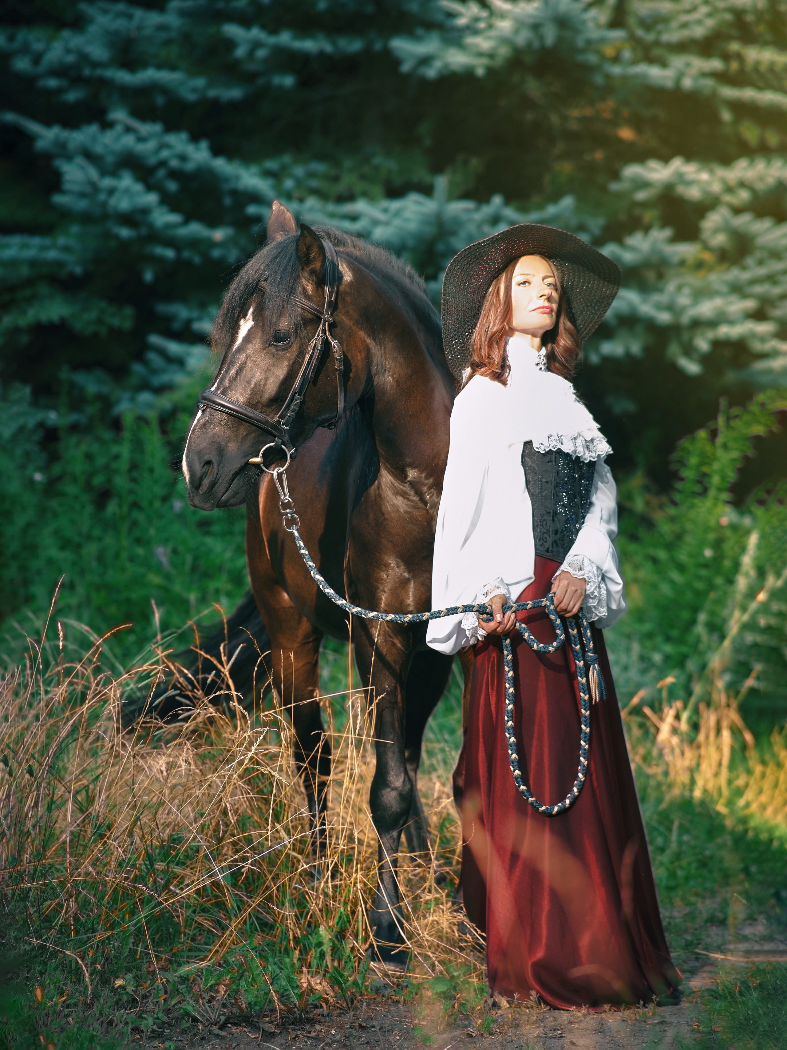 С лошадьми. Семейный и портретный фотограф в Новомосковске и Узловой Михеева Татьяна