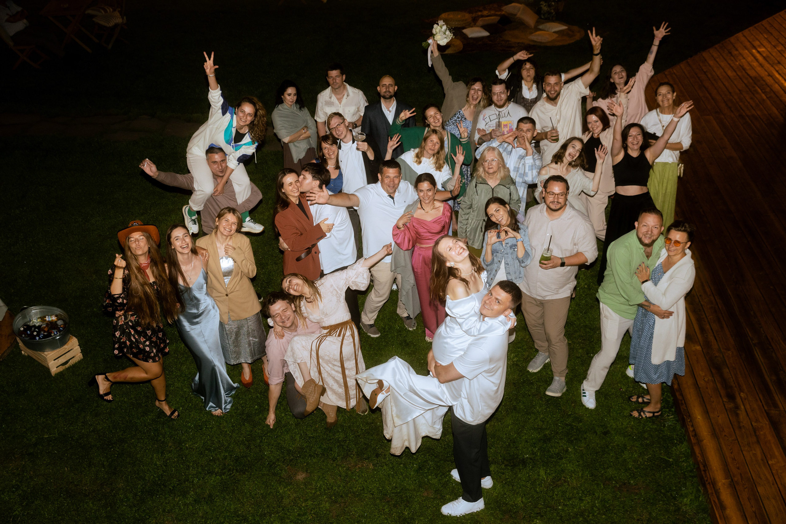 Алиса и Слава, роспись в Москве и вечеринка на природе, подальше от города. Фотограф в Москве Екатерина Черненко