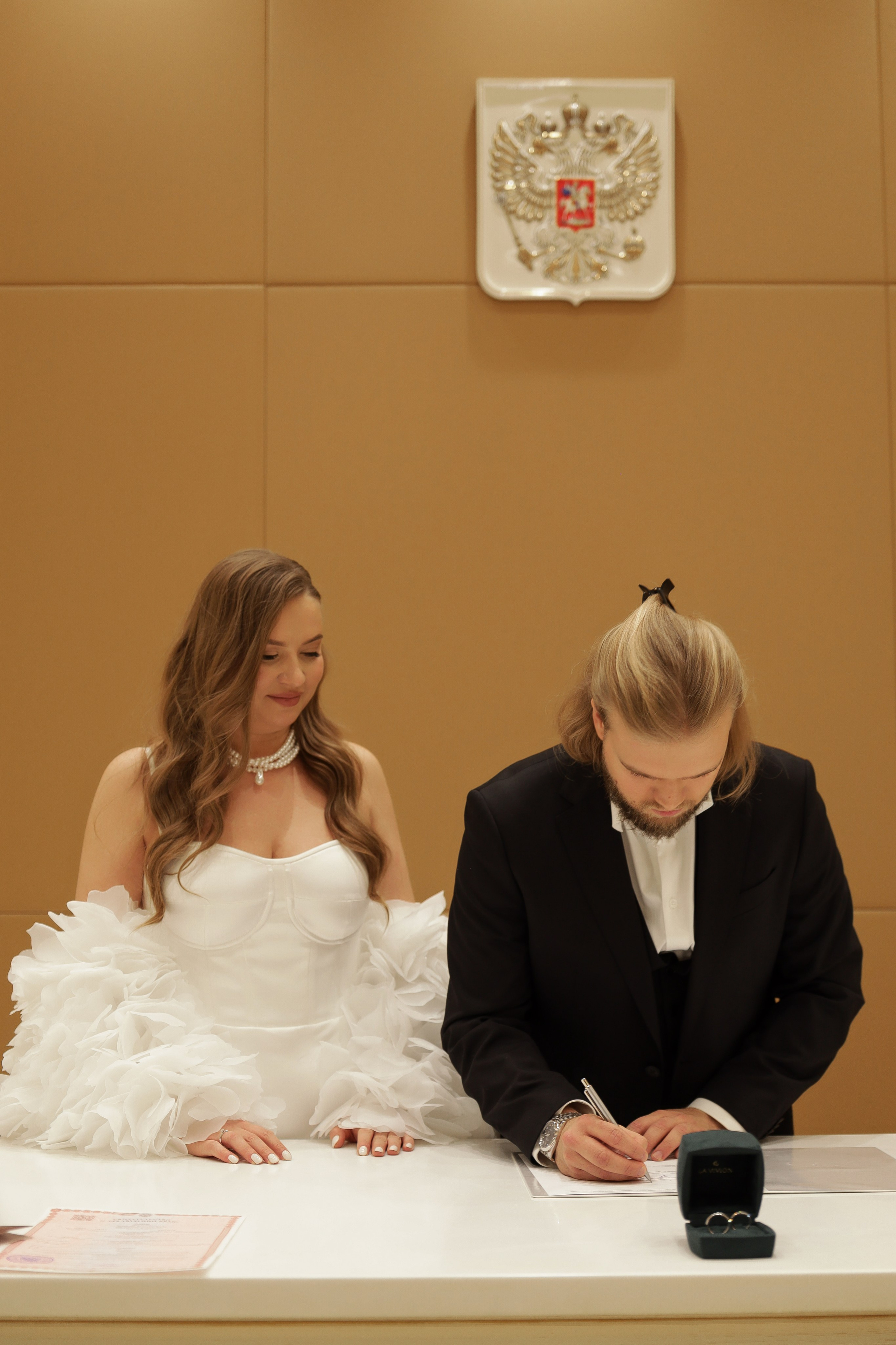 Максим и Анна | Кафе Пушкин. Свадебный фотограф Москва