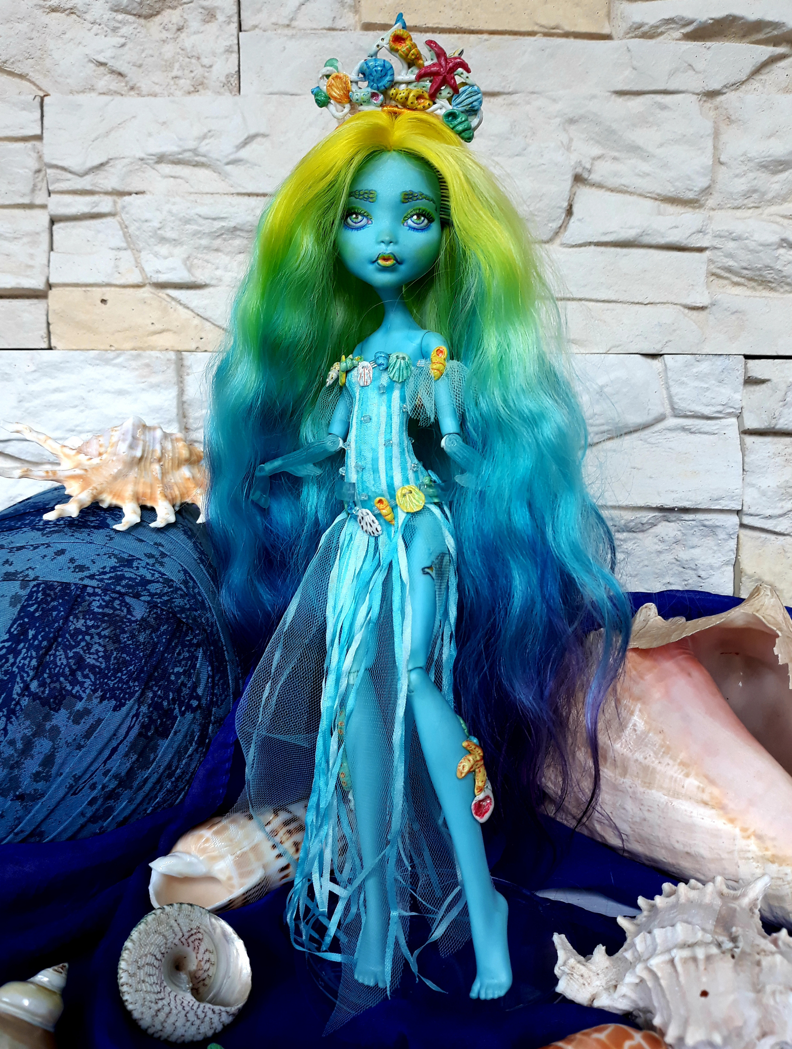Portfolio 2020. Куклы Монстер Хай ручной работы ооак на заказ