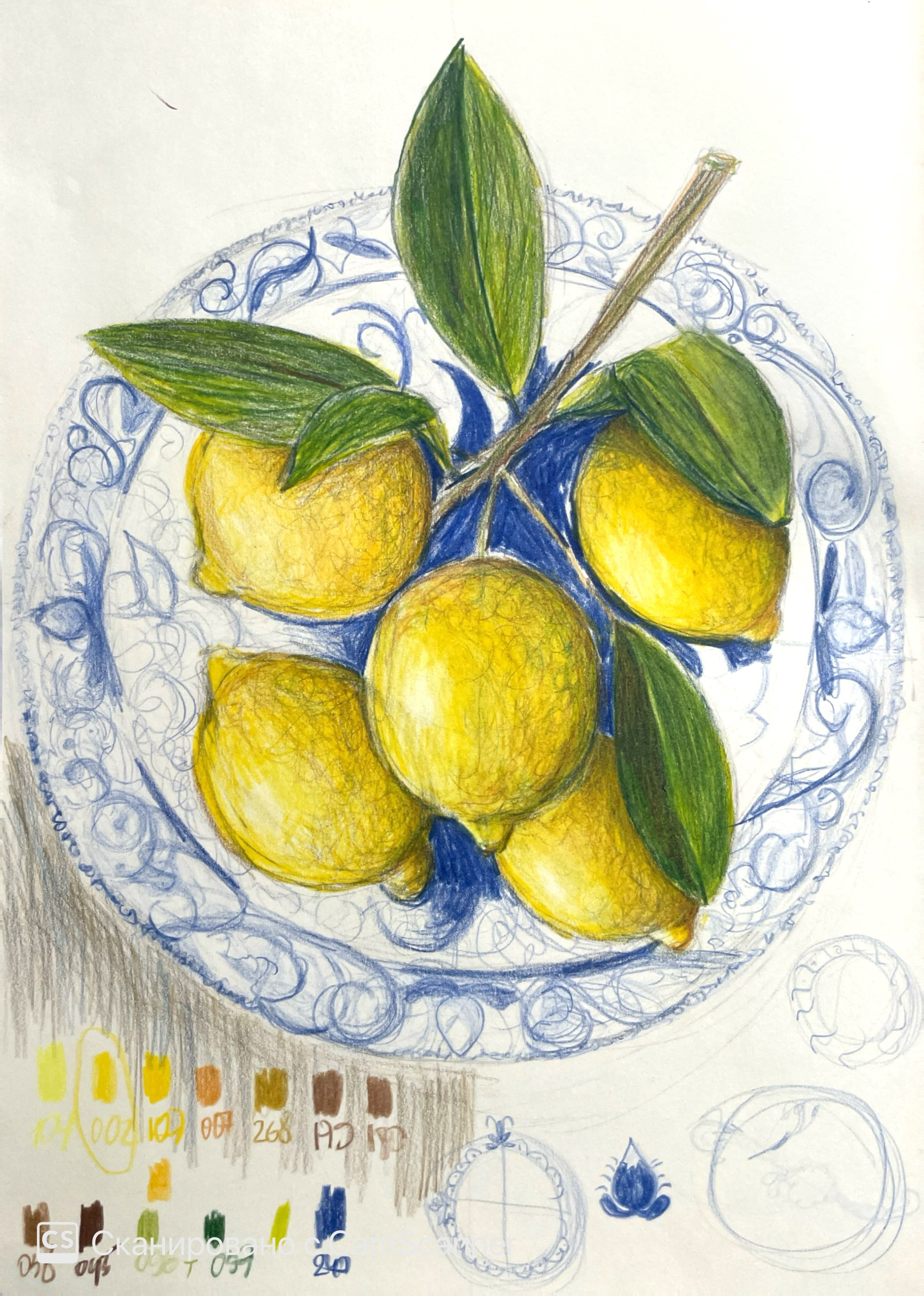 Карандаши. Аня Степанова