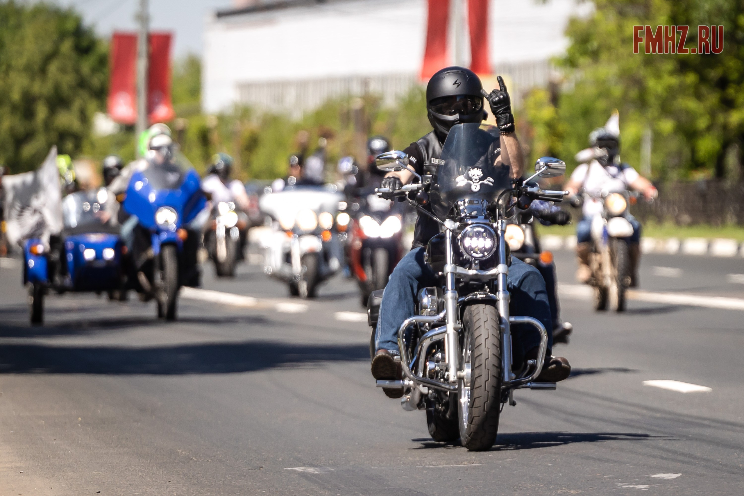 Открытие мотосезона Мотоциклистов г. Домодедово 25.05.24. Фотограф Владимир Охрименко
