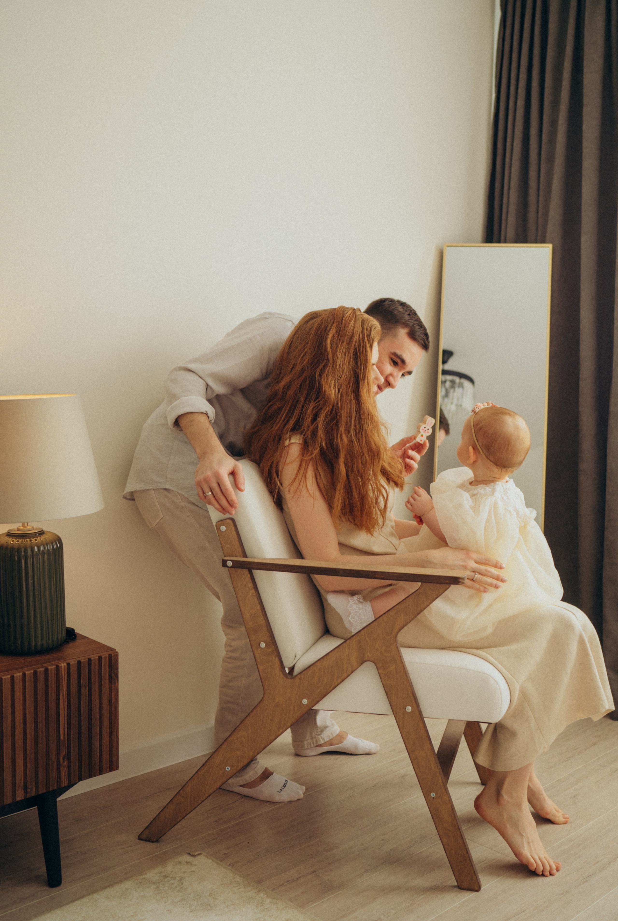 Самый первый день рождения. Семейный фотограф в Москве Елена Гильманова