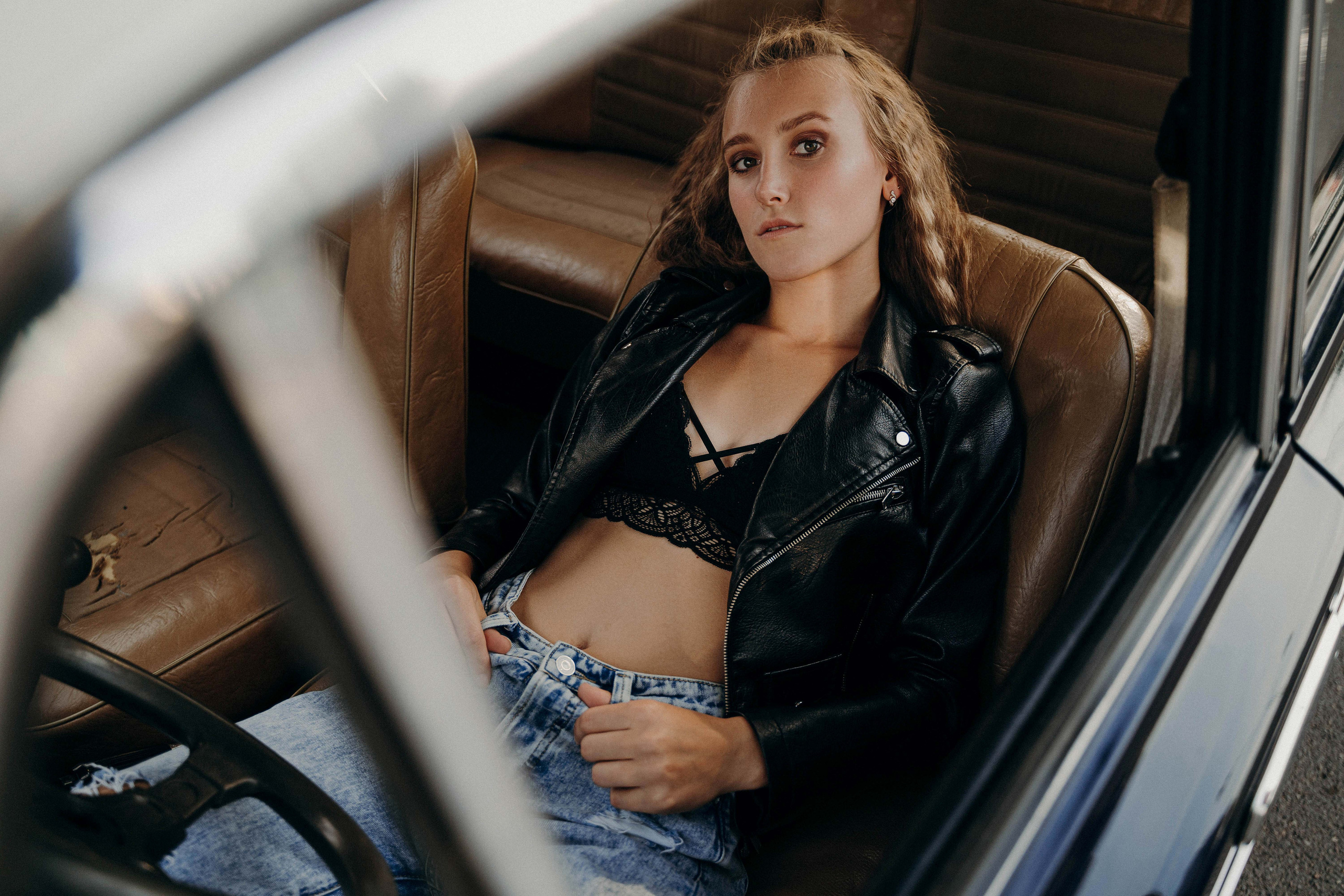 В машине. Андрей Варсан. Фотограф в Красноярске